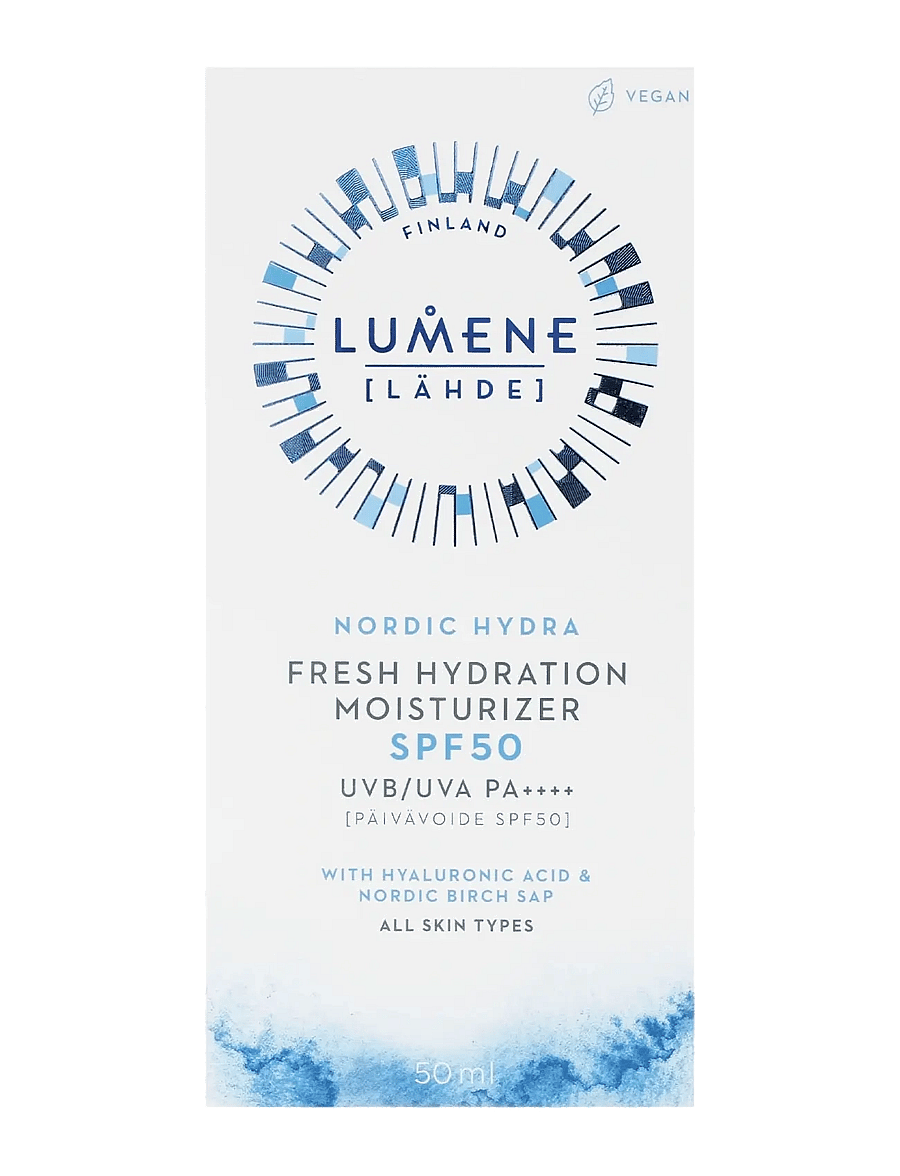 LUMENE - LUMENE Nordic Hydra Fresh Hydration Moisturizer SPF50 50 ml - päevakreemid - no color - 2