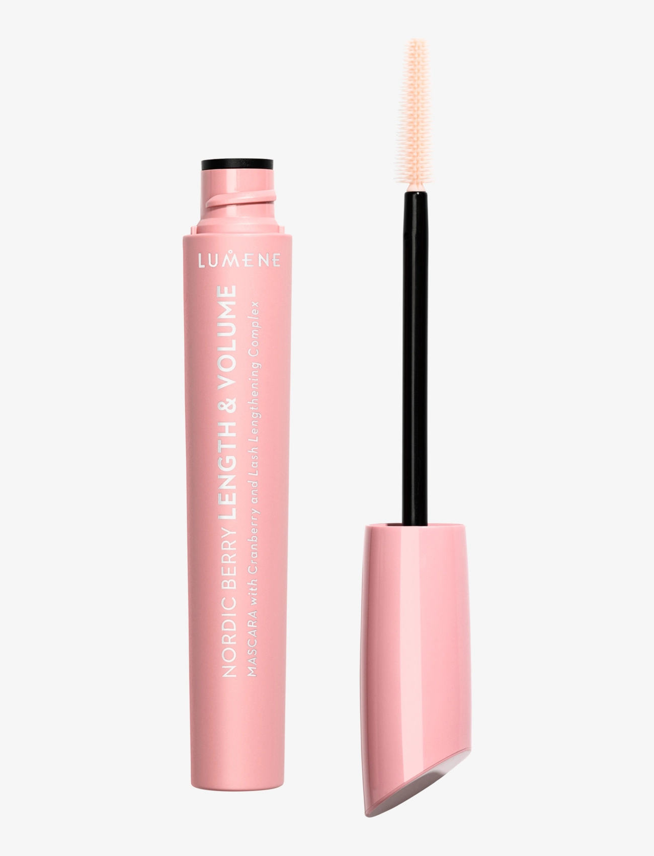LUMENE Nordic Berry Length & Volume Mascara Black 8 Ml, Mascara, Sort, Str: 8 ml