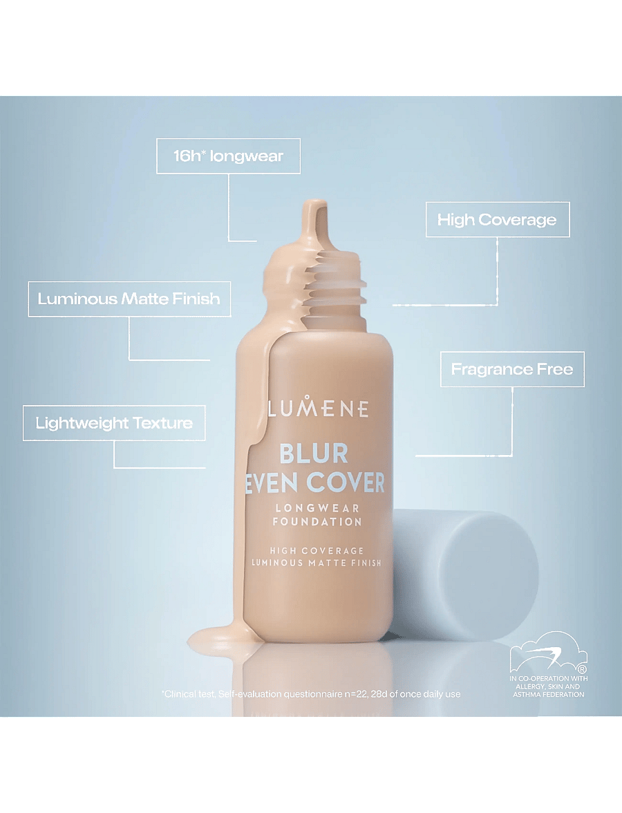 LUMENE - Blur Even Cover Foundation - makeup - 0.5 - 1