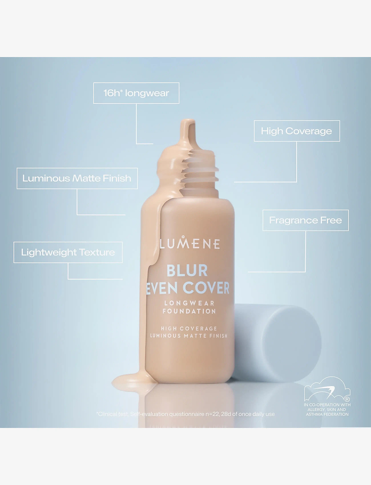 LUMENE - Blur Even Cover Foundation - makeup - 3 - 2