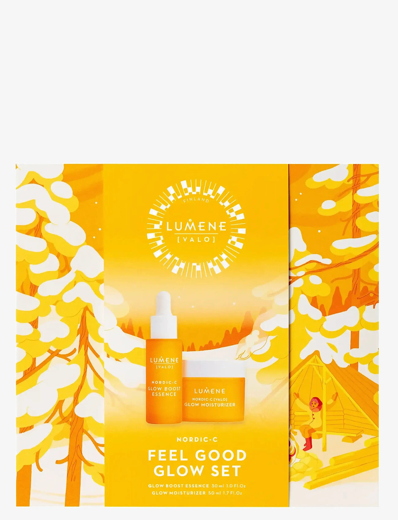 LUMENE - NORDIC-C Feel Good Glow Set 2025 - til ham - clear - 0