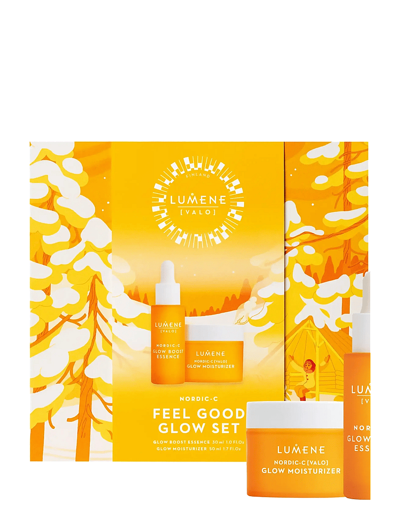 LUMENE - NORDIC-C Feel Good Glow Set 2025 - til ham - clear - 1