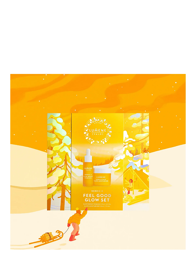 LUMENE - NORDIC-C Feel Good Glow Set 2025 - til ham - clear - 2