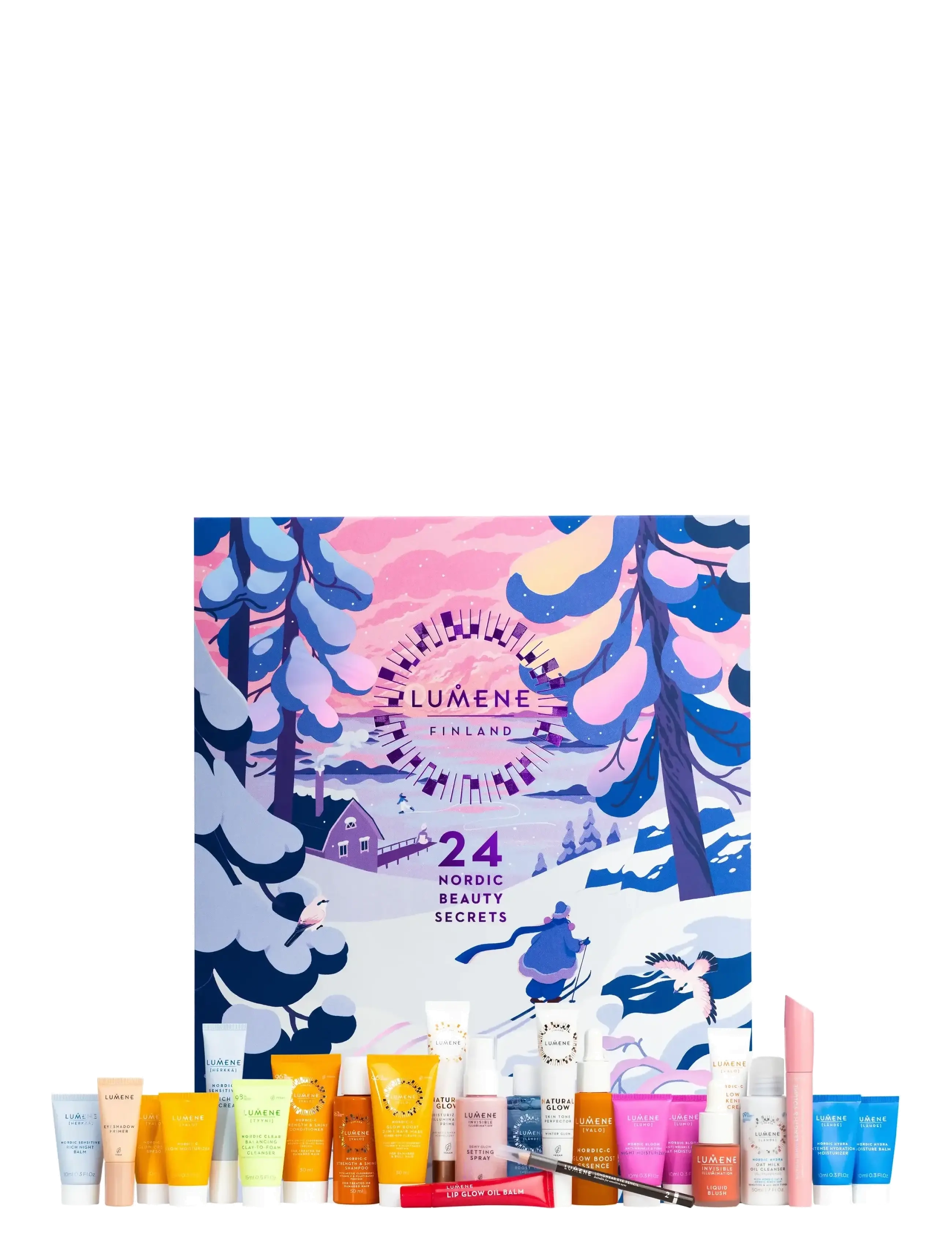 LUMENE ADVENT CALENDER 24 Nordic Beauty Secrets - LUMENE - CLEAR / undefined