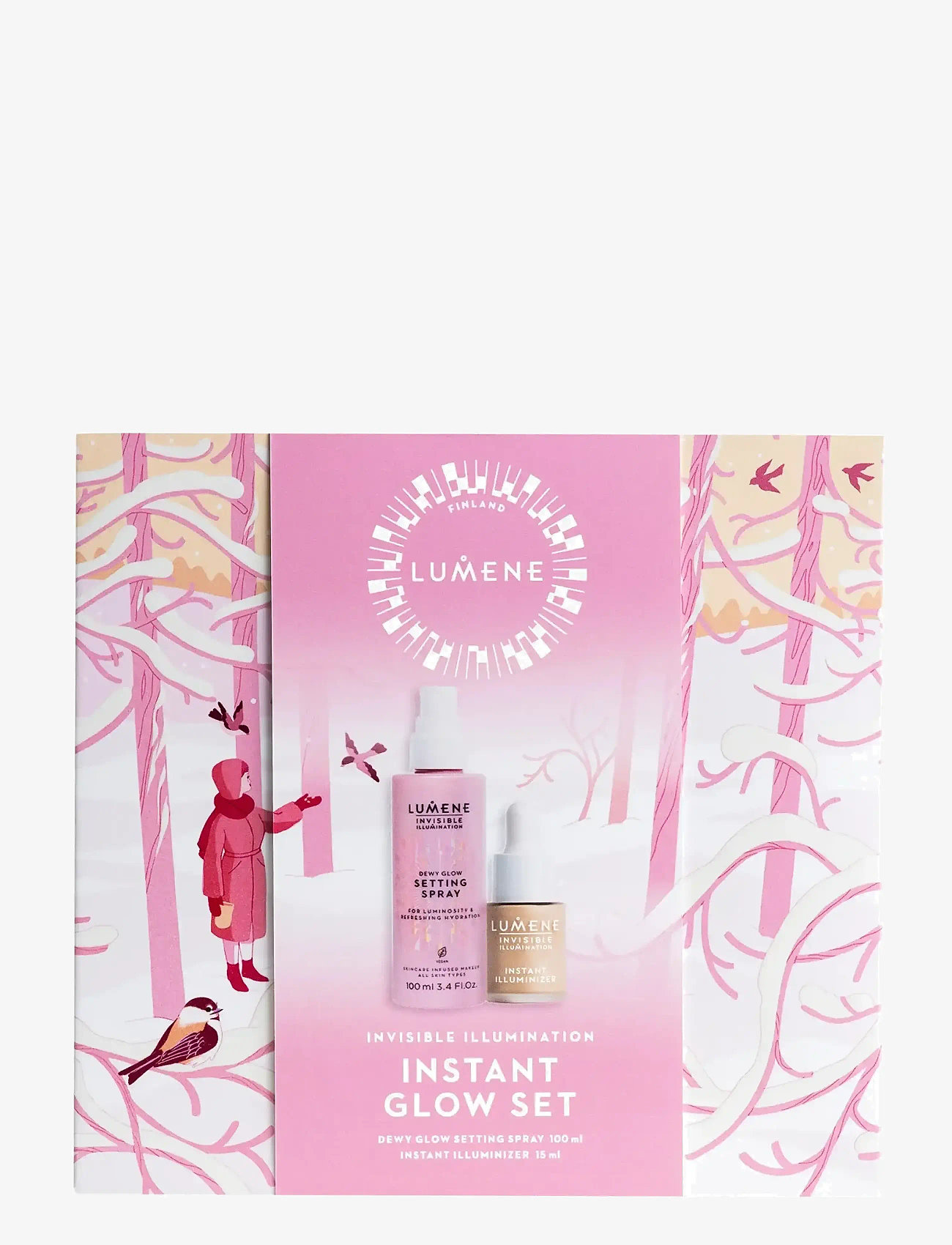 LUMENE - Invisible Illumination Instant Glow Set 2025 - mellem 200-500 kr - clear - 0