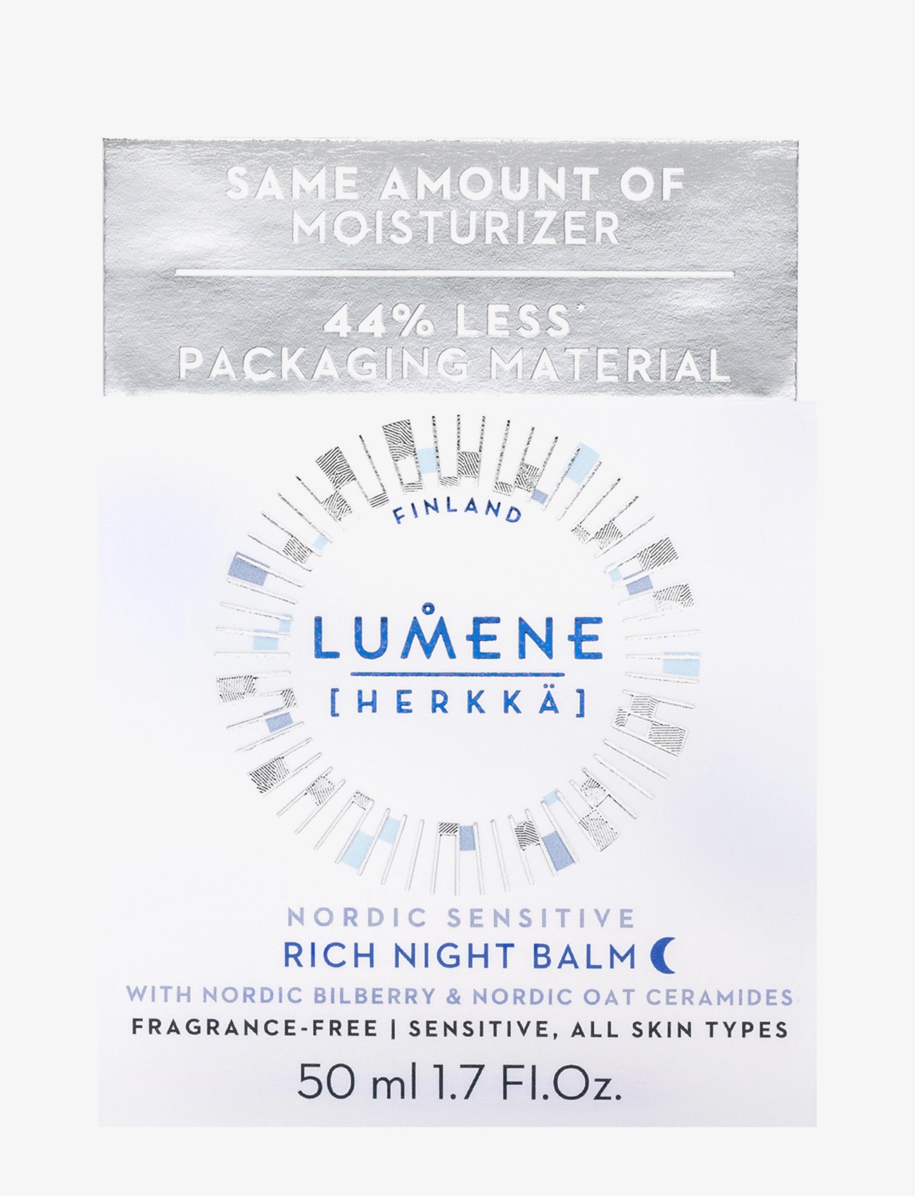 LUMENE - Lumene Nordic Sensitive Rich Night Balm 50 ml Nattkräm - natcremer - nordic sensitive rich night balm 50 ml nattkrÄm - 1