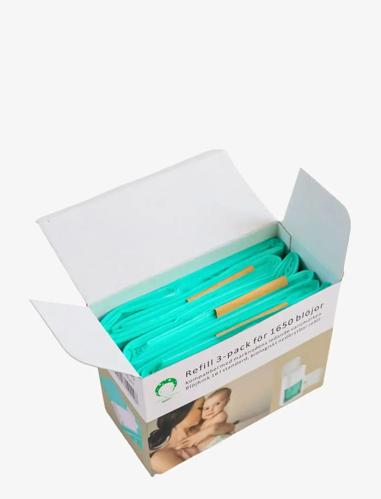Luna Bambini - Refill for Diper Bin 3-pack - blespande - multi - 1