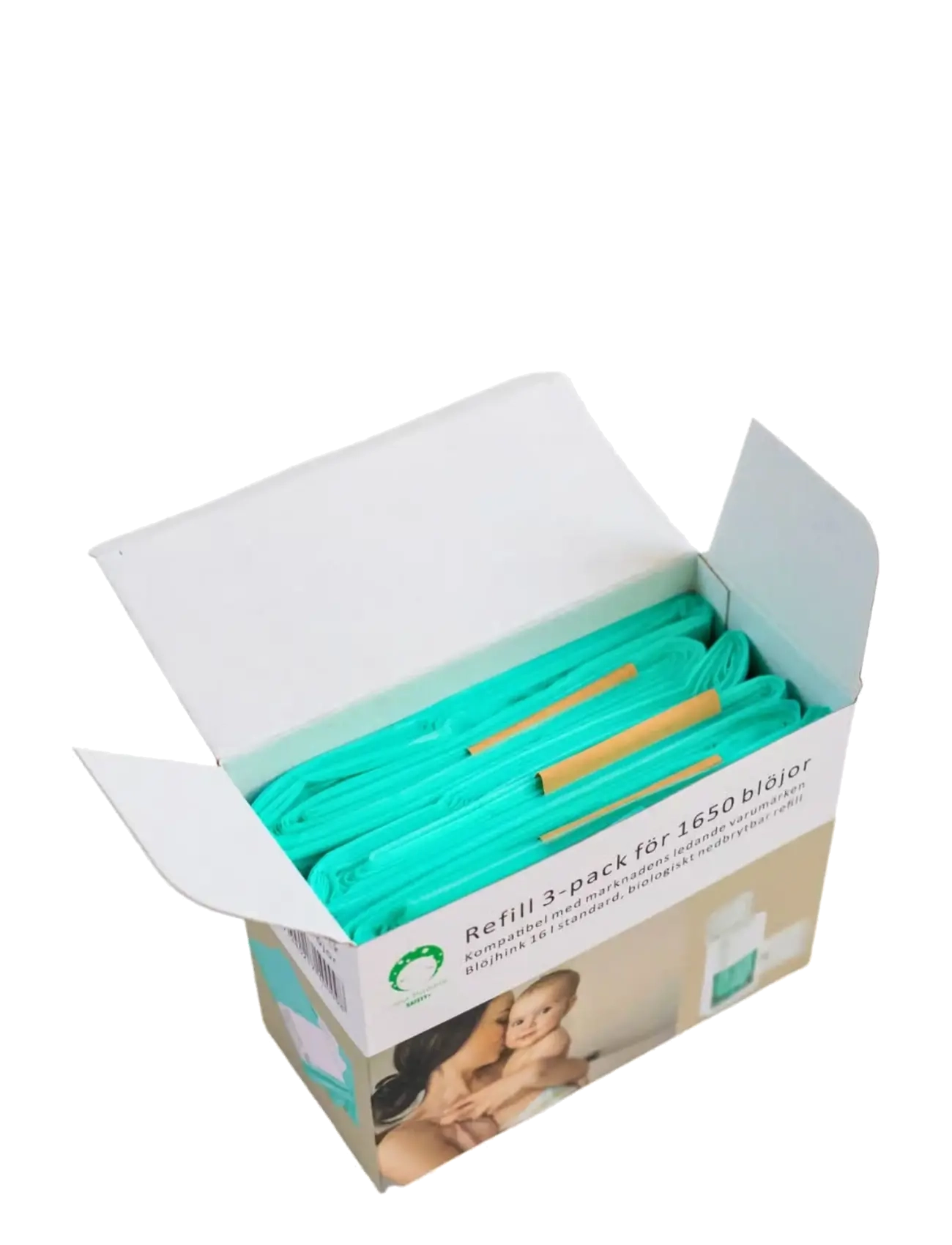 Luna Bambini - Refill for Diper Bin 3-pack - blöjhinkar - multi - 1