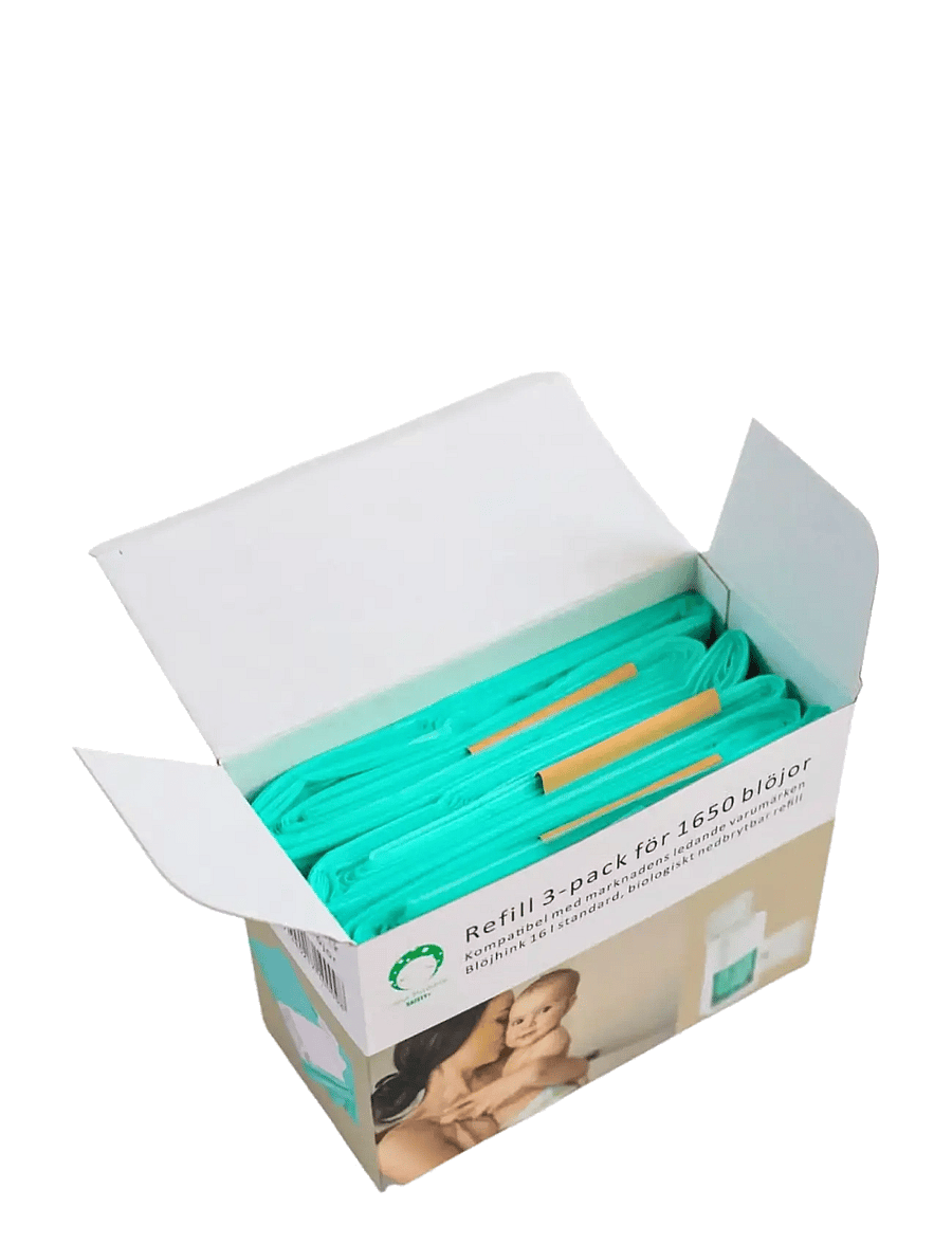 Luna Bambini - Refill for Diper Bin 3-pack - blöjhinkar - multi - 1