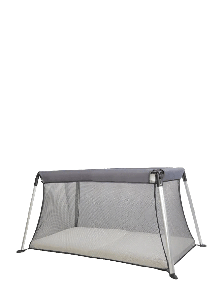 Luna Bambini - Travel Cot Grey - resesängar - grey - 1
