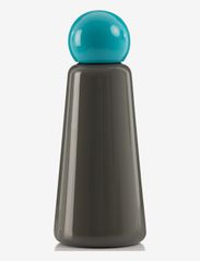 Lund London - Skittle Bottle Original - 500 ml - najniższe ceny - dark grey & sky blue - 0