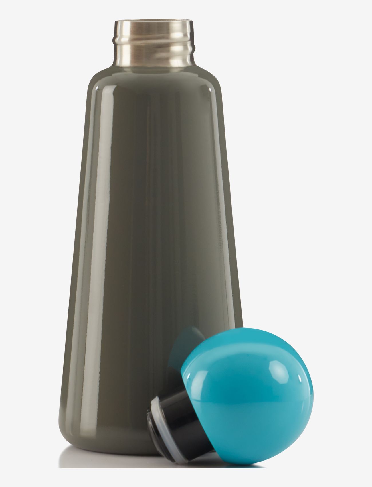 Lund London - Skittle Bottle Original - 500 ml - laagste prijzen - dark grey & sky blue - 1