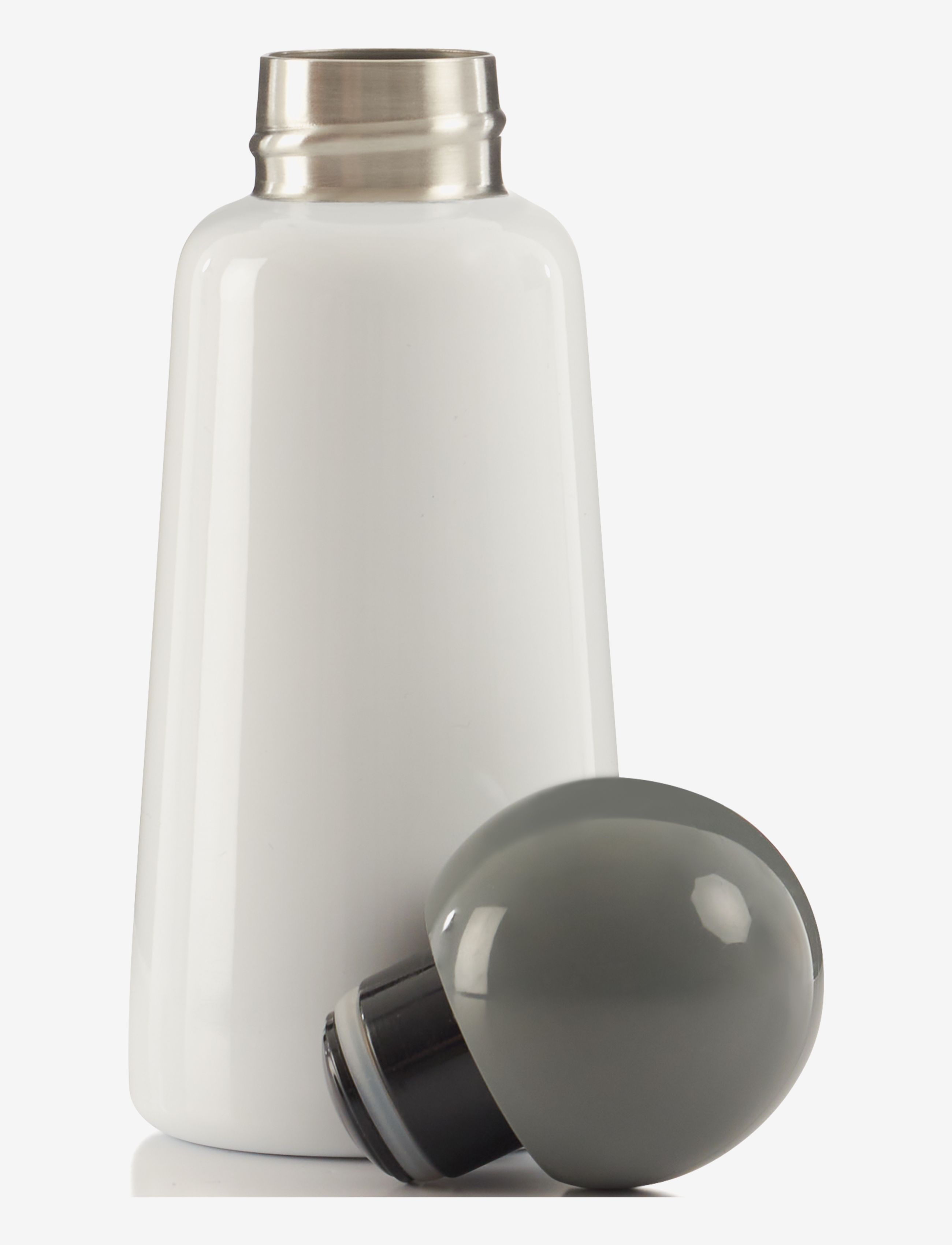Lund London - Skittle Bottle Mini - 300 ml - water bottles - white & dark grey - 2