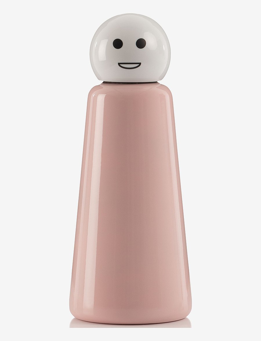 Lund London - Skittle Bottle Original - 500 ml - veepudelid - pink & white smile - 1
