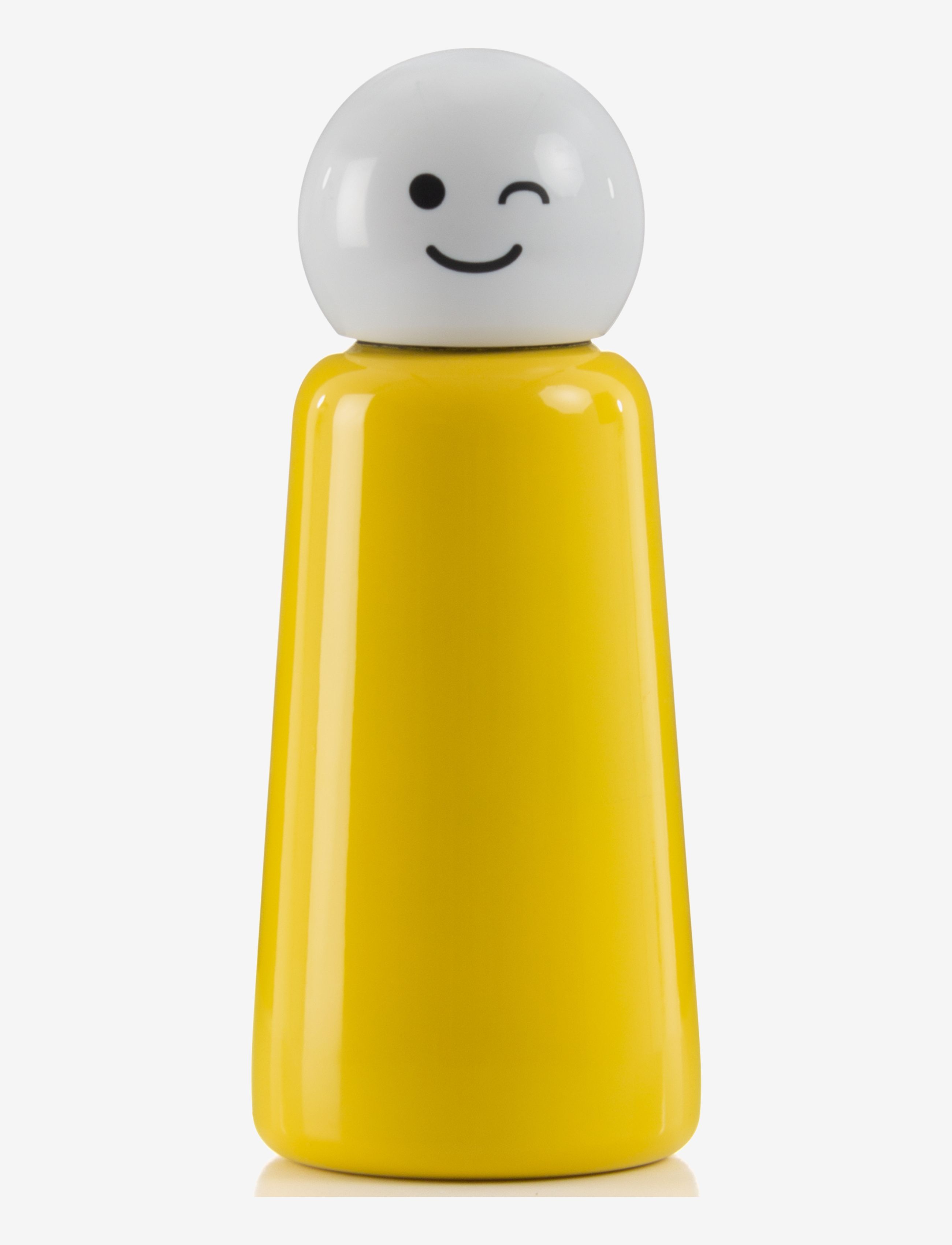 Lund London Skittle Bottle Mini - 300 ml - Veepudelid - YELLOW & WHITE WINK / yellow