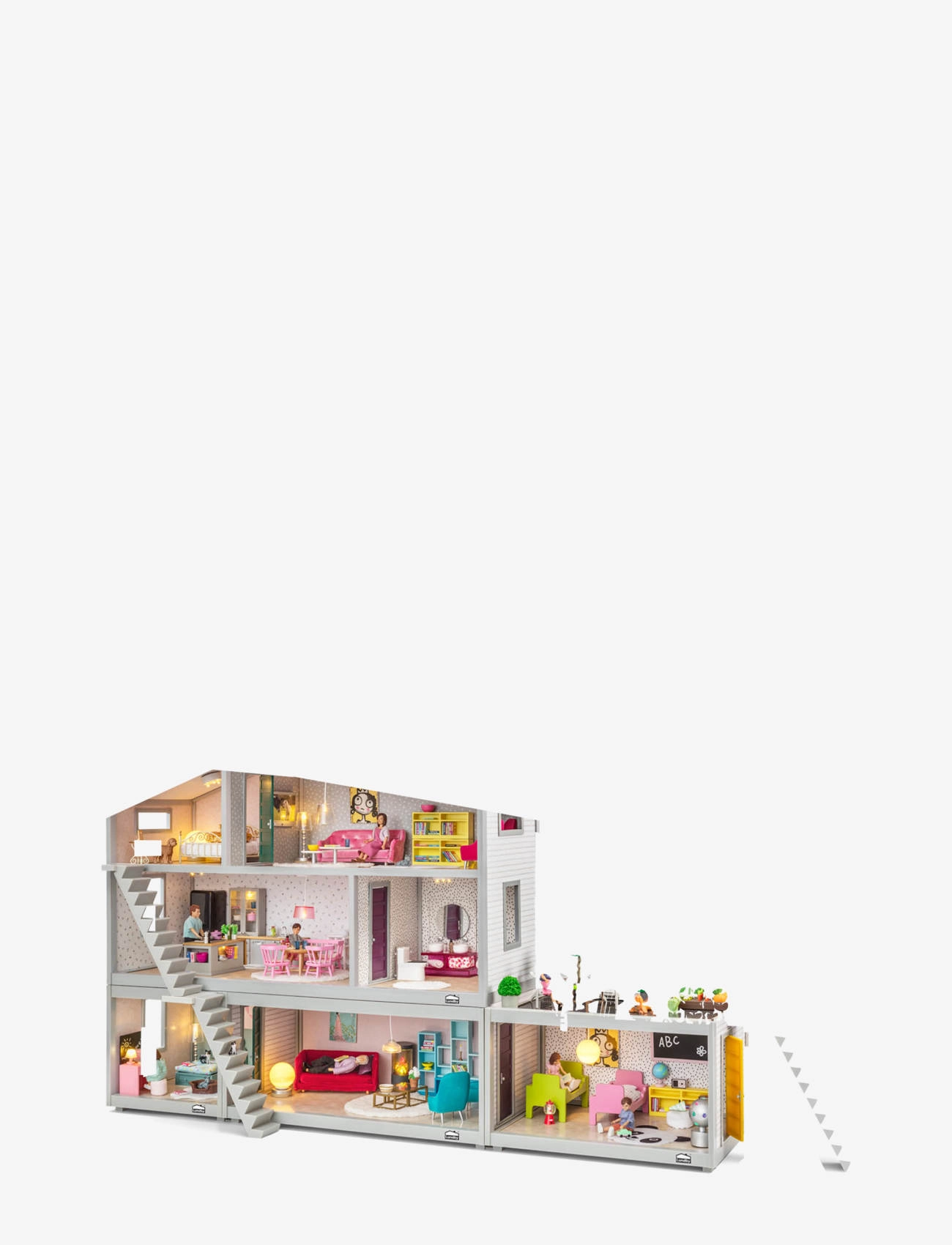 Lundby - LUNDBY LIFE DOCKSKÅP - dúkkuhús - multi - 2