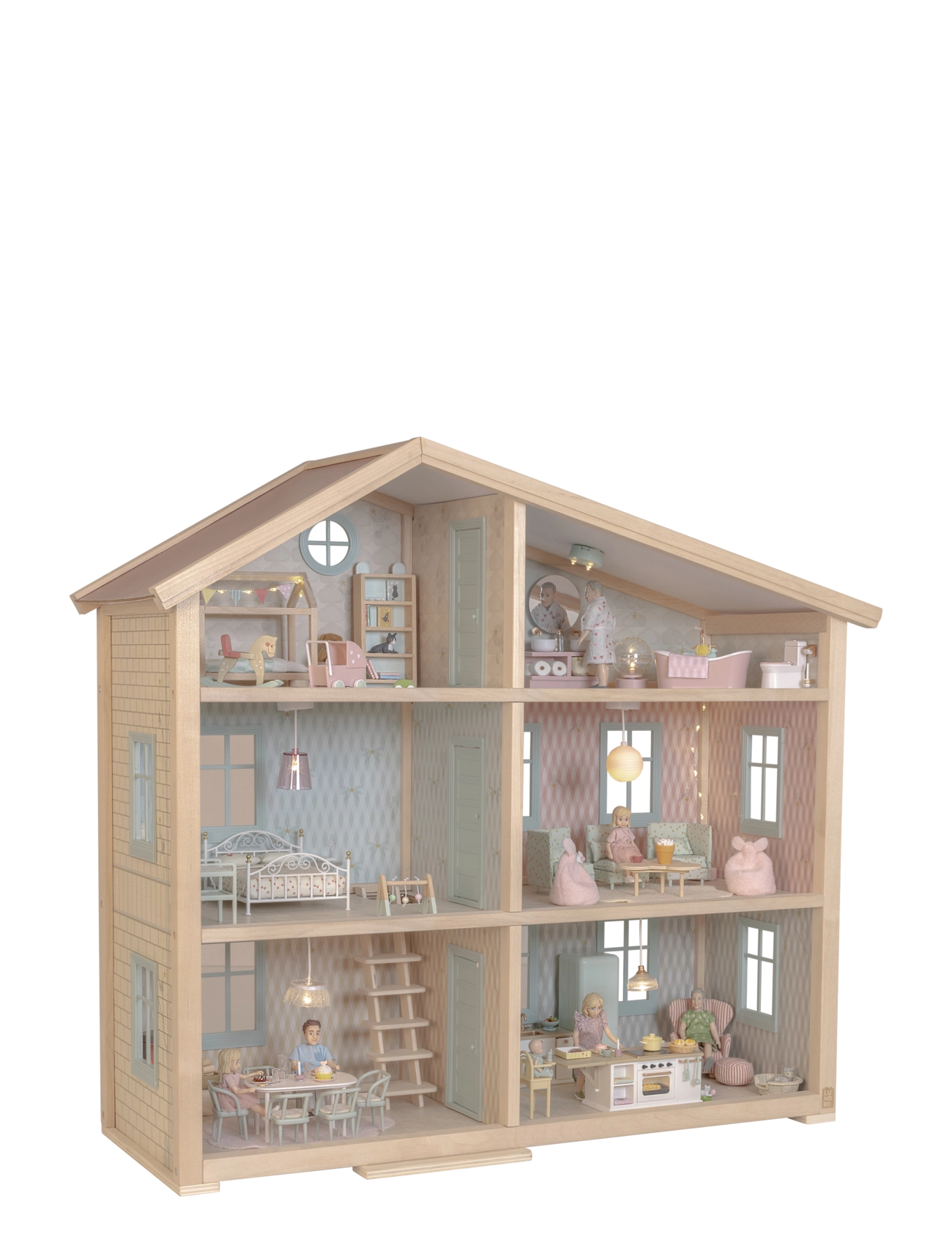 Lundby - LUNDBY DOCKHUS WONDER HOUSE - dukkehuse - multi - 3