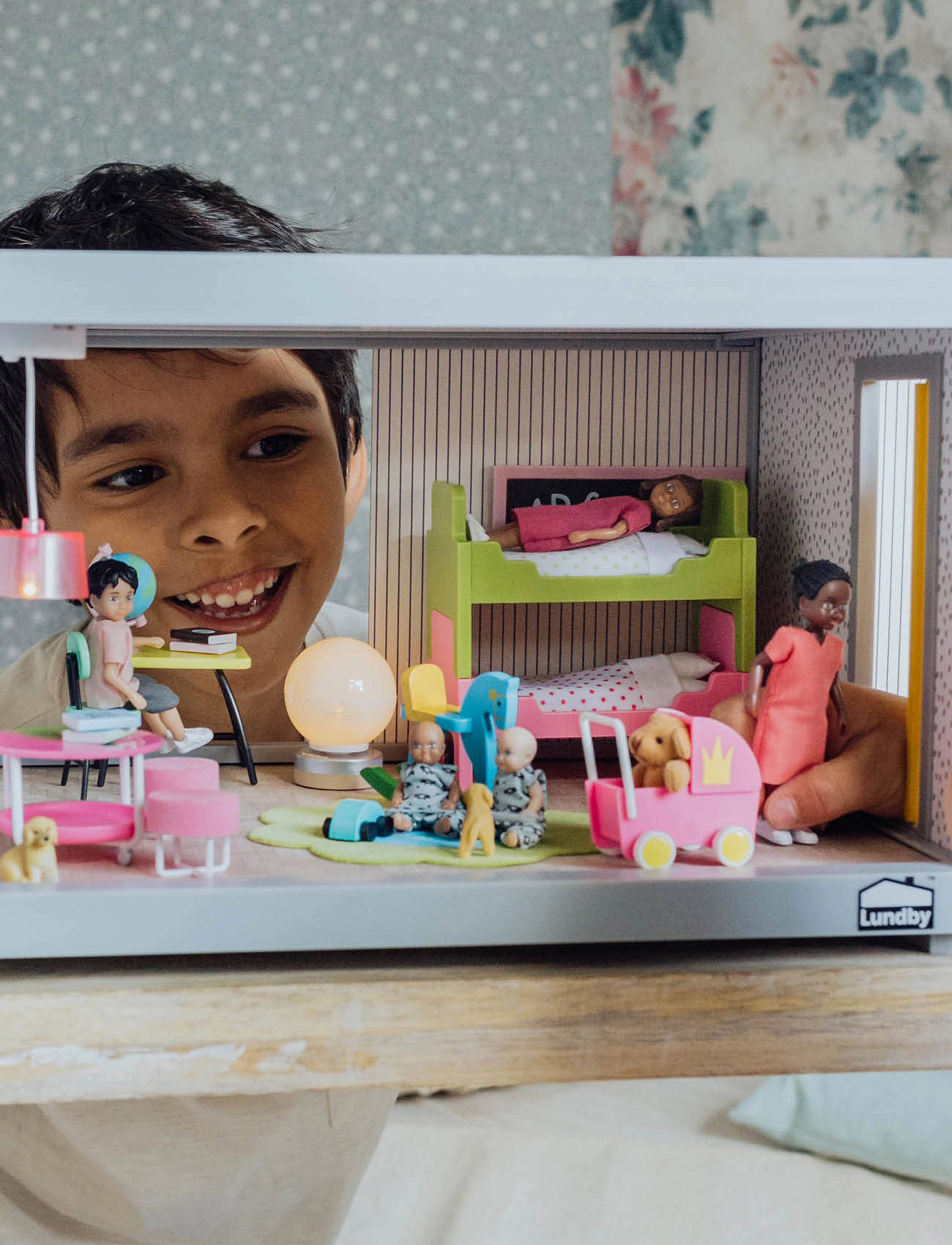 Lundby Barnkammare, Børn, Doll House Tilbehør, Multi/mønstret, Str: SCALE 1:18