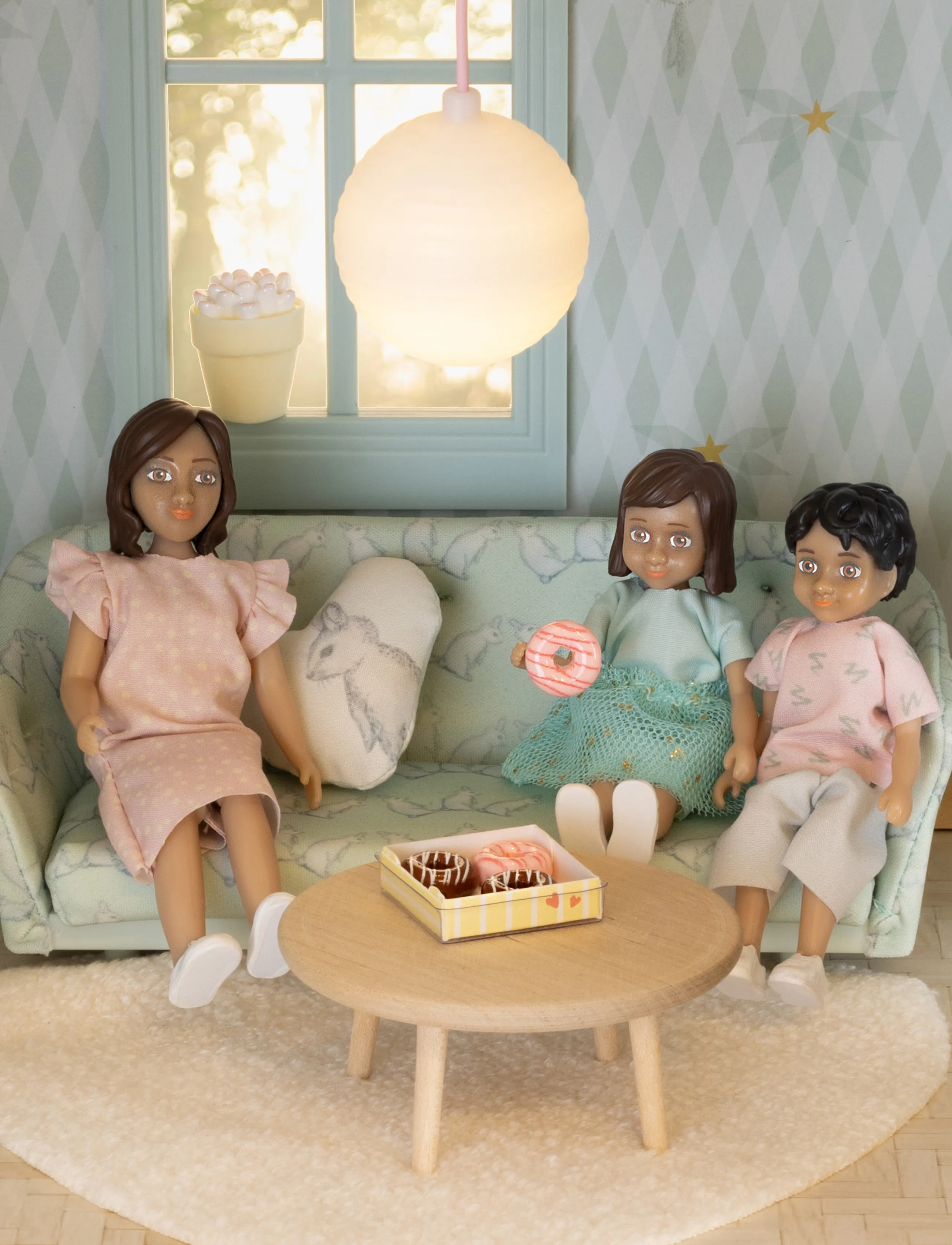 Lundby - DOCKHUSTILLBEHÖR VARDAGSRUM - laveste priser - multi - 4