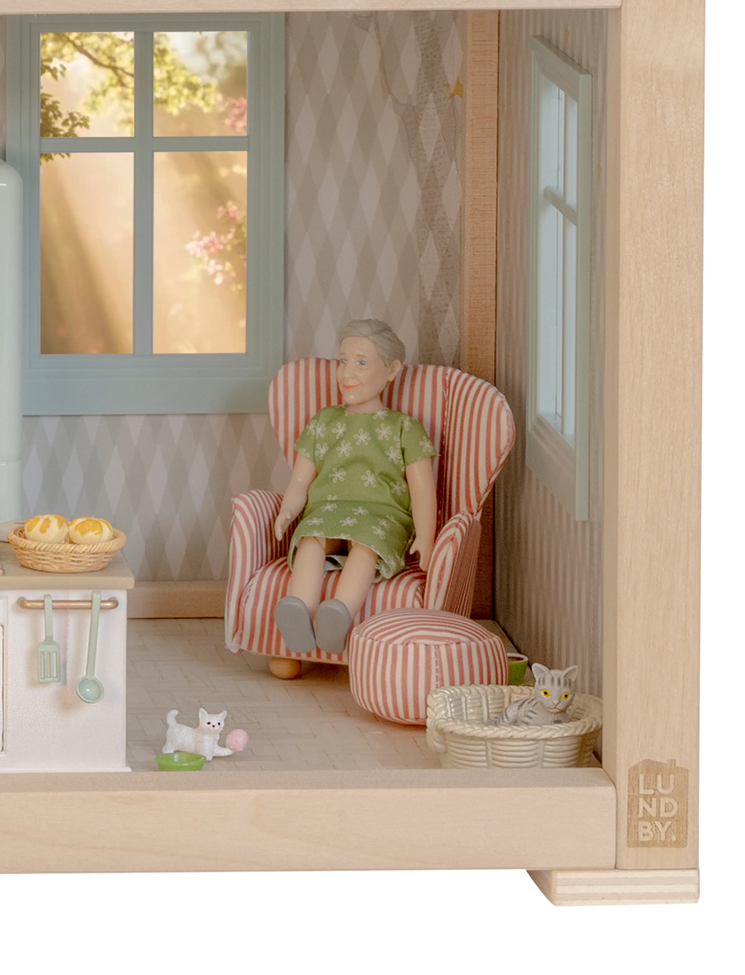 Lundby - DOCKHUSTILLBEHÖR LÄSHÖRNA - laveste priser - multi - 4