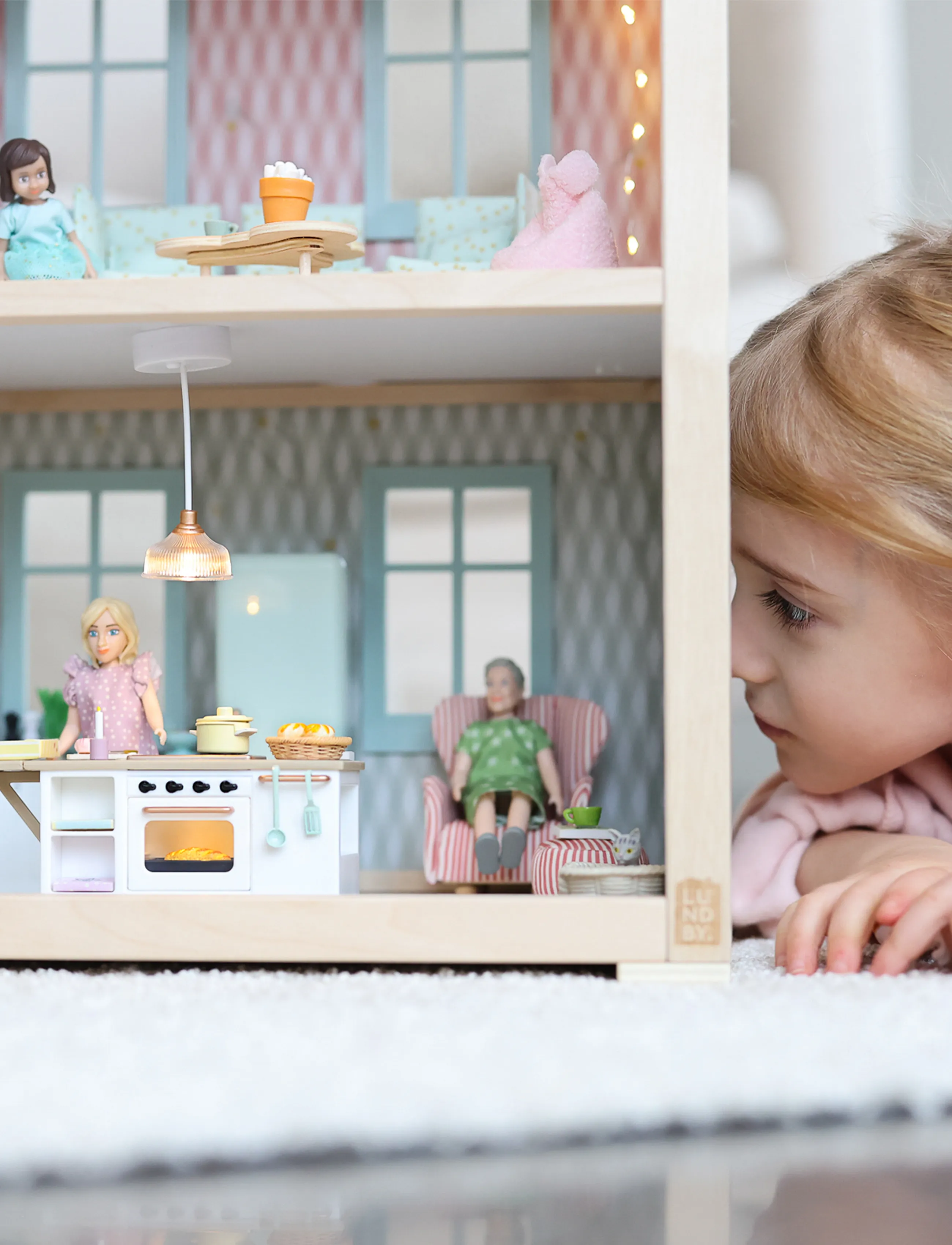 Lundby - DOCKHUSTILLBEHÖR LÄSHÖRNA - laveste priser - multi - 5
