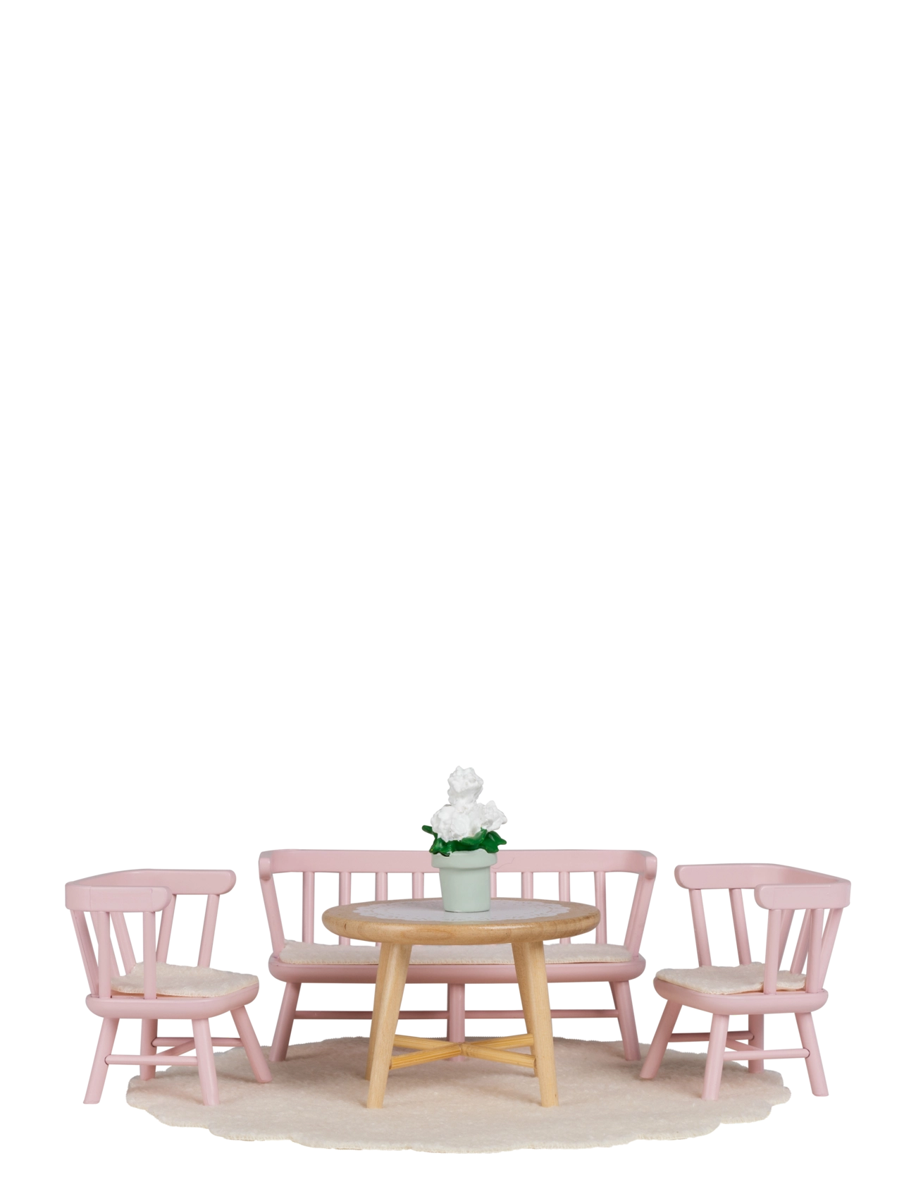 Lundby LUNDBY MATSALSMÖBLER 4 ST - Tilbehør til dukkehuse - MULTI / pink/rose