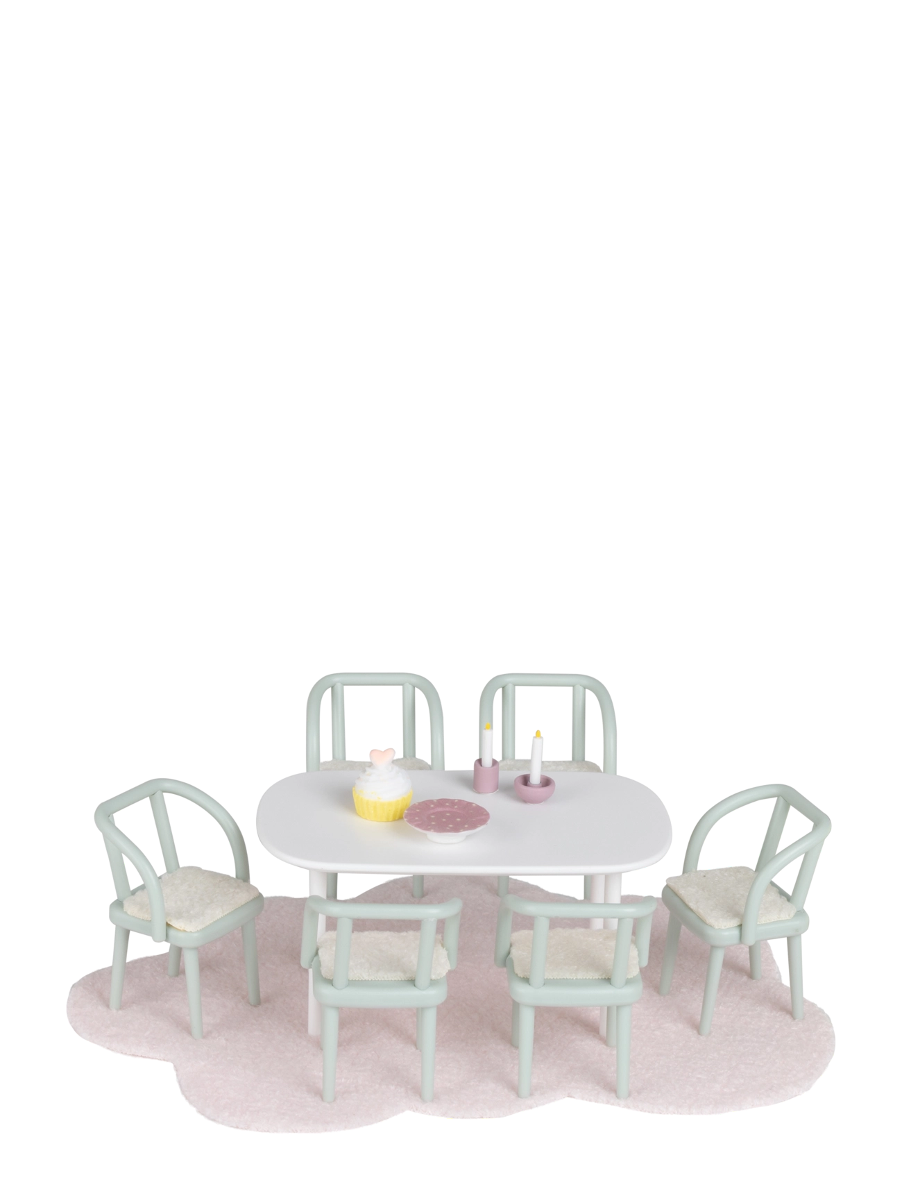 Lundby LUNDBY MATSALSMÖBLER 6 ST - Tilbehør til dukkehuse - MULTI / multi
