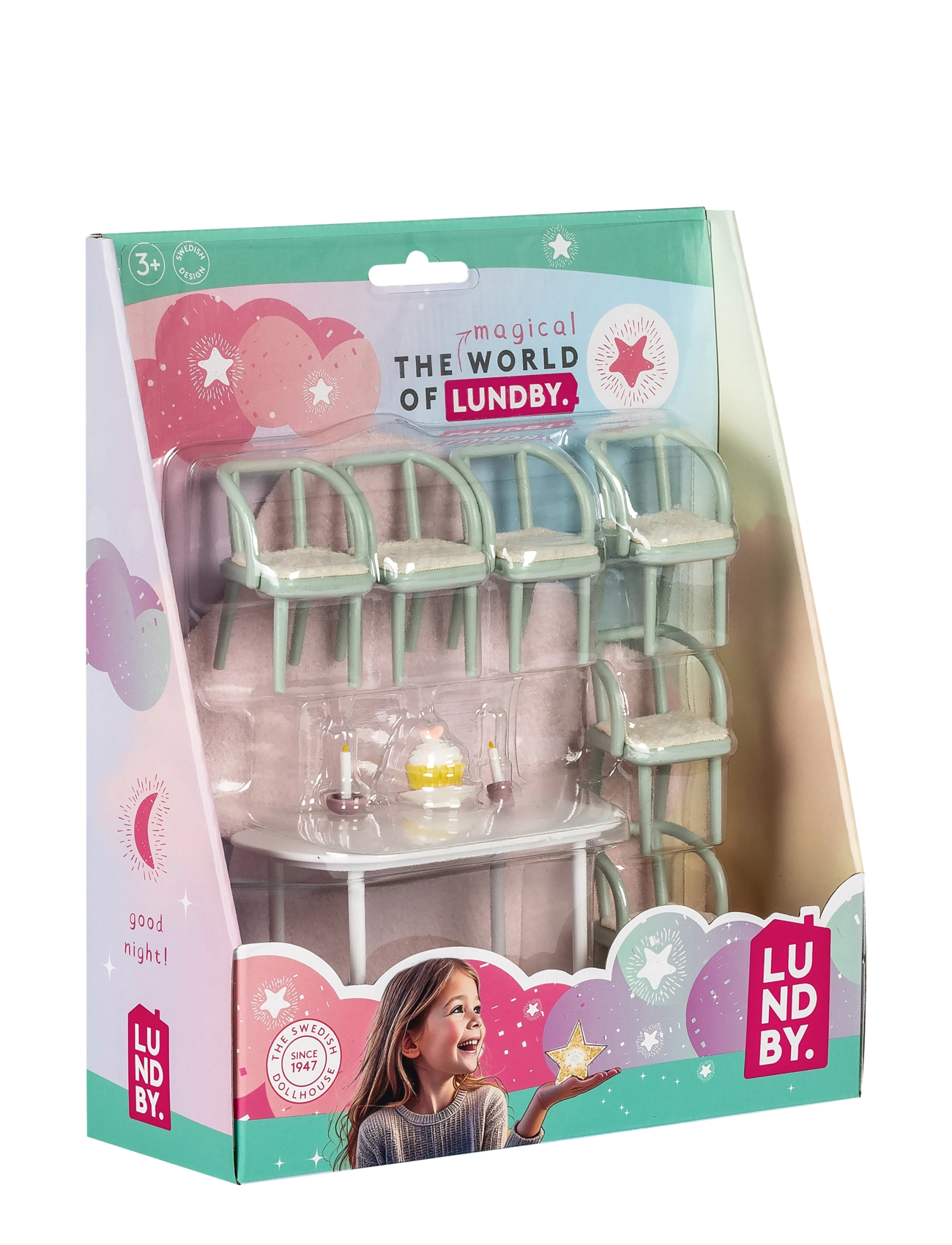 Lundby - LUNDBY MATSALSMÖBLER 6 ST - laveste priser - multi - 1