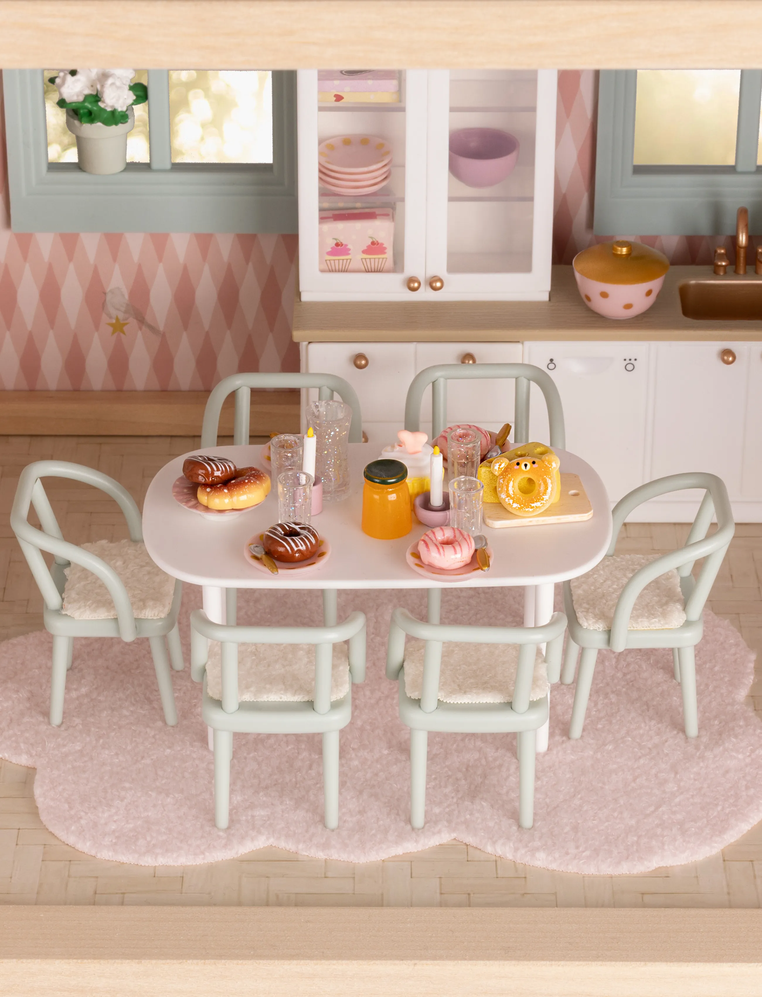 Lundby - LUNDBY MATSALSMÖBLER 6 ST - laveste priser - multi - 5