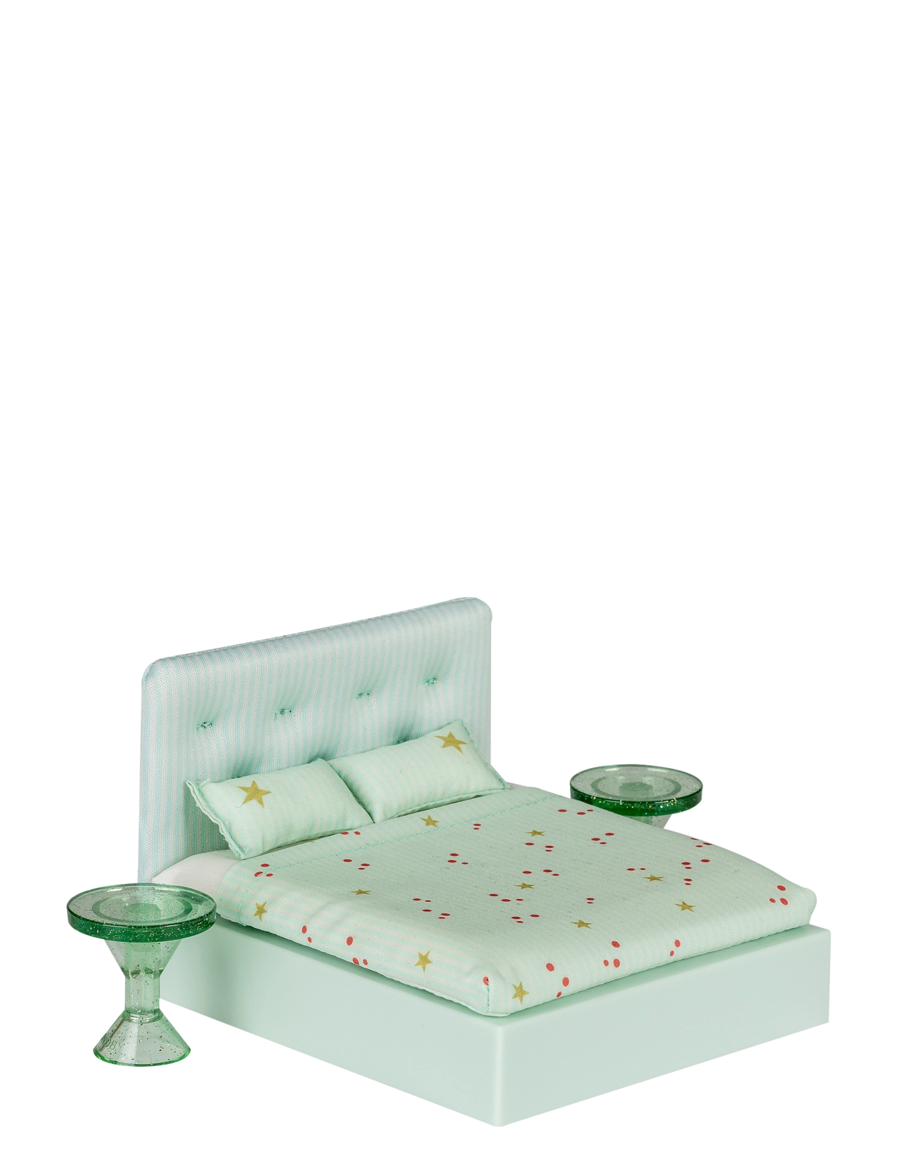 Lundby LUNDBY SENG MED POLSTRET GAVL - Tilbehør til dukkehuse - MULTI / green