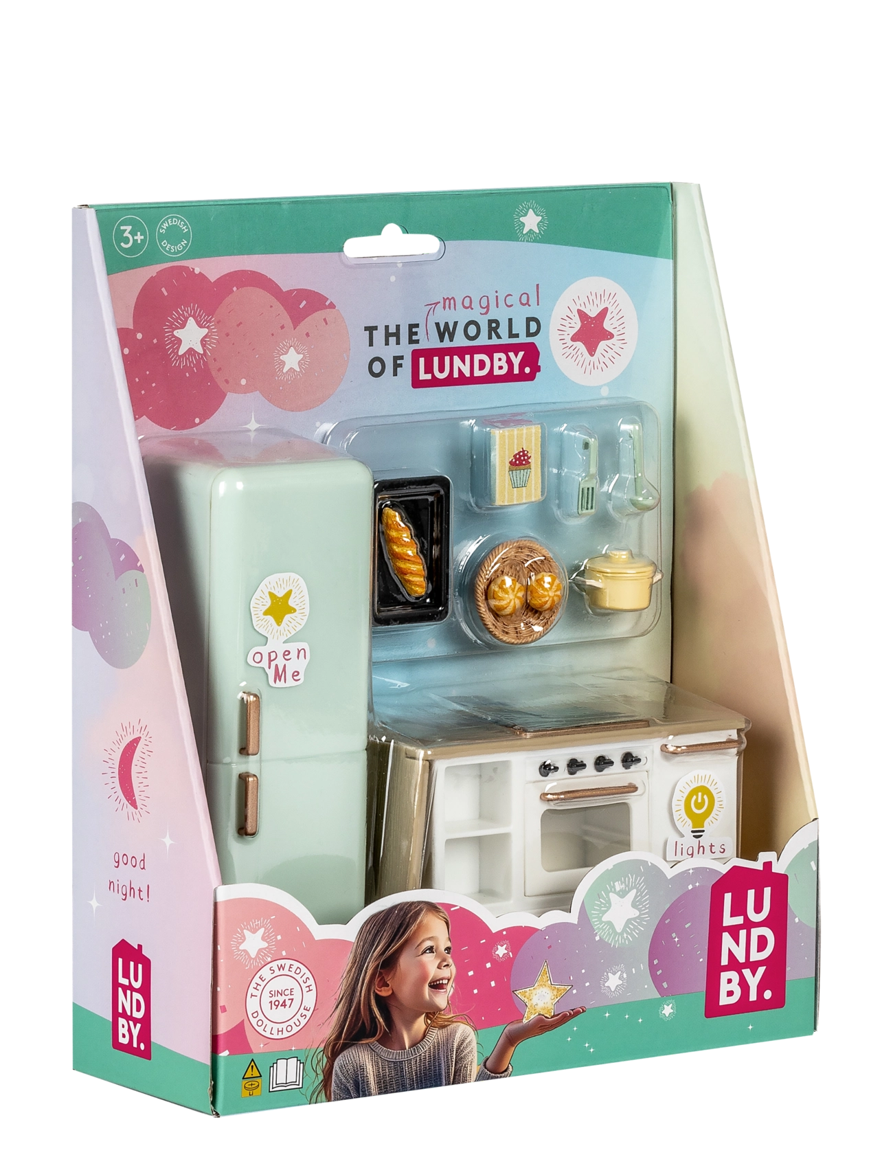 Lundby KjØkkenØy Med Ovn & Komfyr (Multi/Multi/mønstret) - 470 kr ...