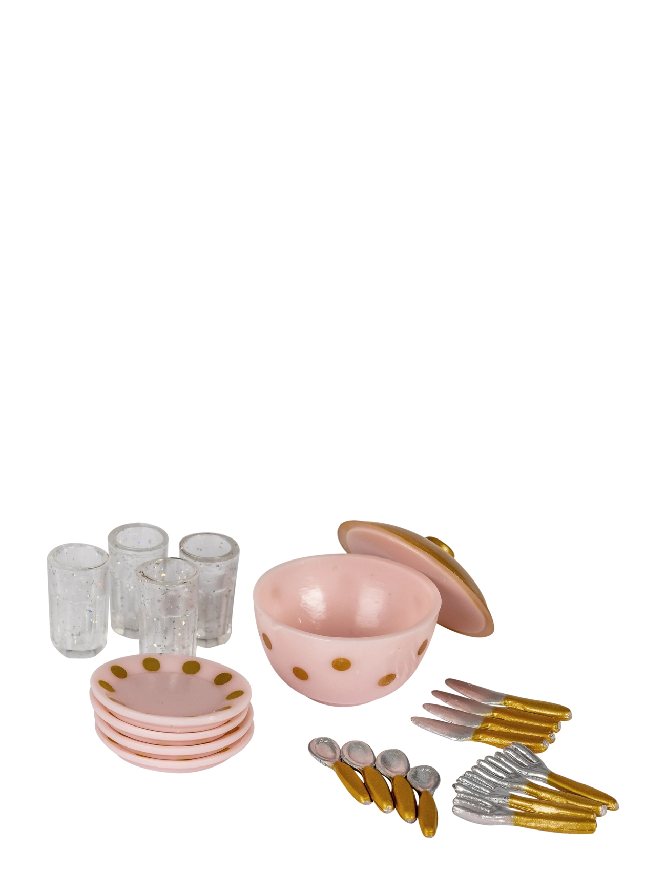 Lundby DOCKHUSTILLBEHÖR SERVIS - Lundby - MULTI / pink/rose