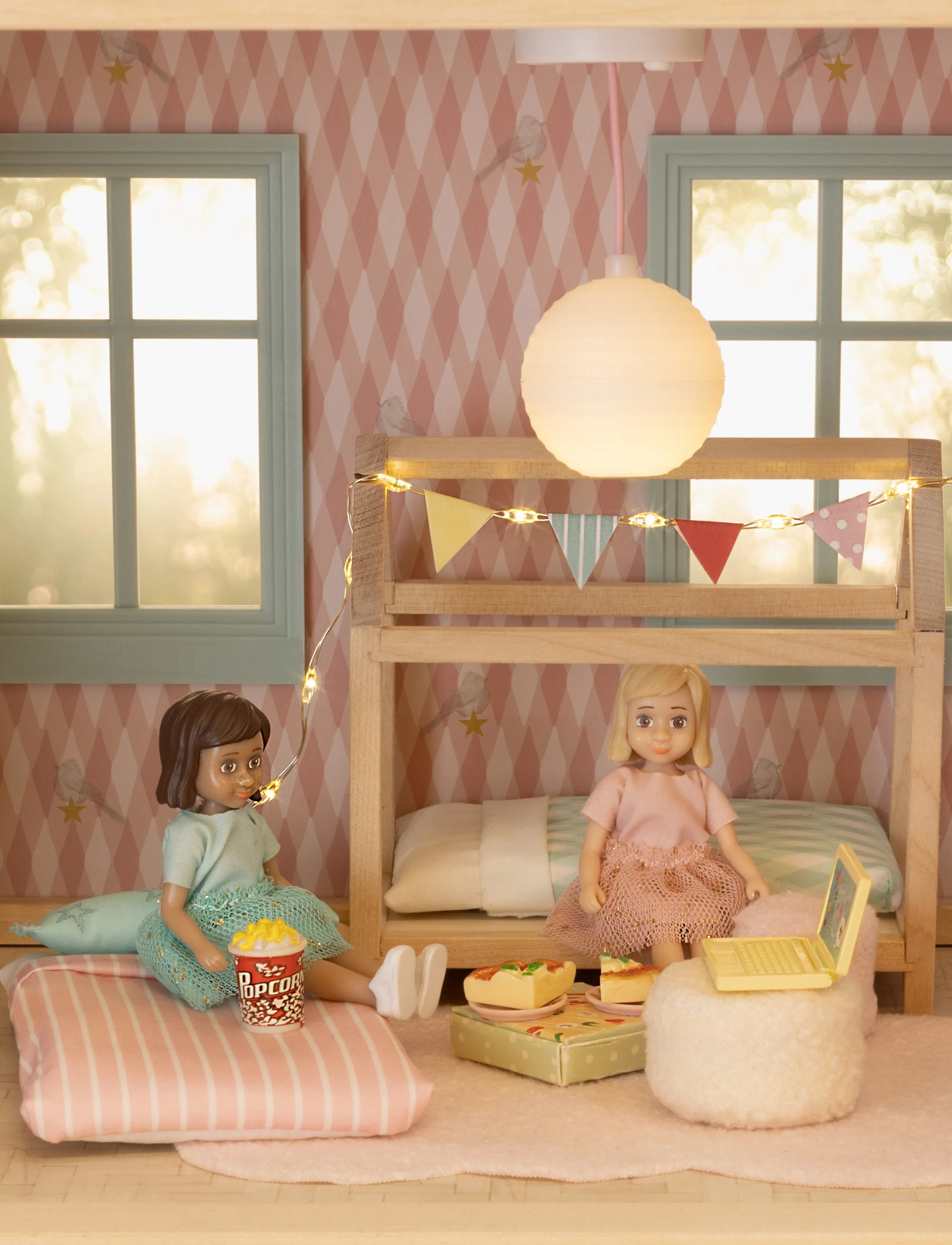 Lundby - LUNDBY BØRNEVÆRELSE MED HUSSENG - laveste priser - multi - 4