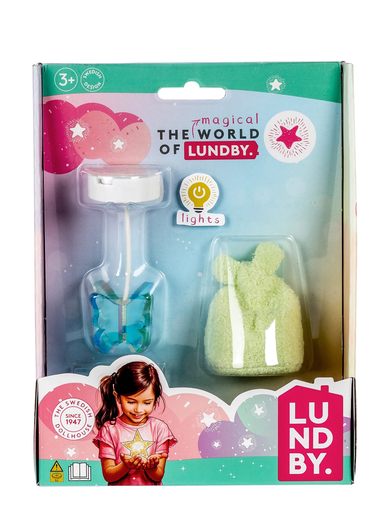 Lundby - LUNDBY SOMMERFUGLELAMPE - laveste priser - multi - 1