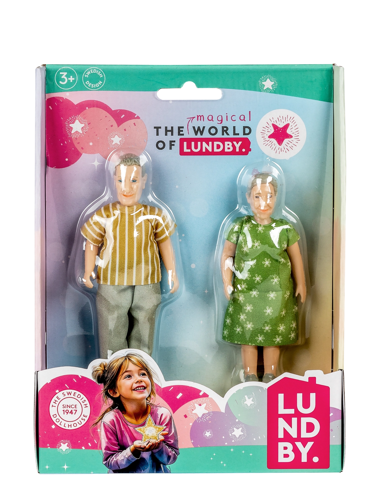 Lundby - DOCKHUSDOCKOR ÄLDRE PAR - lägsta priserna - multi - 1