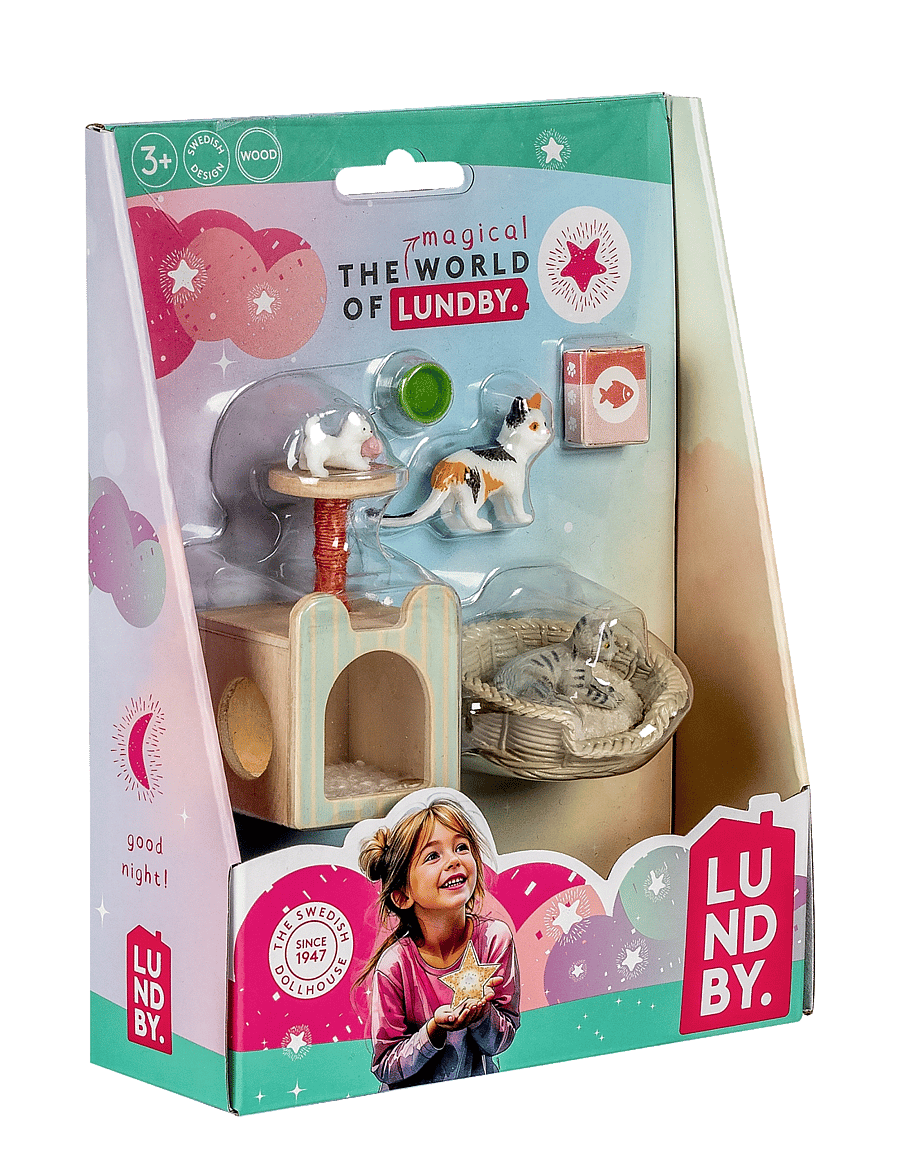 Lundby - DOCKHUSDJUR KATTER - gifts below 15000kr - multi - 1
