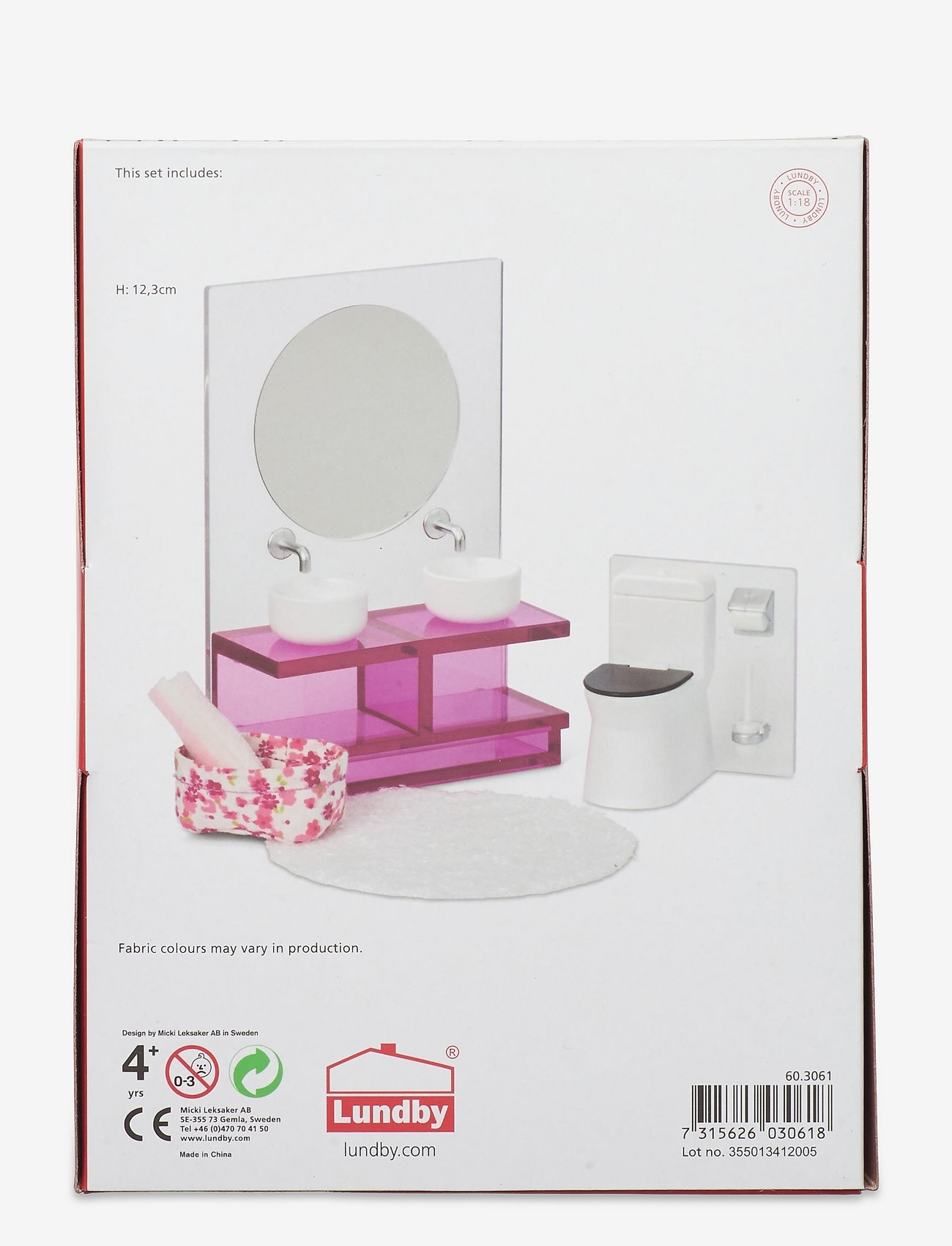 Lundby - LUNDBY BADRUMSMÖBELSET - tilbehør til dukkehuse - multi - 1