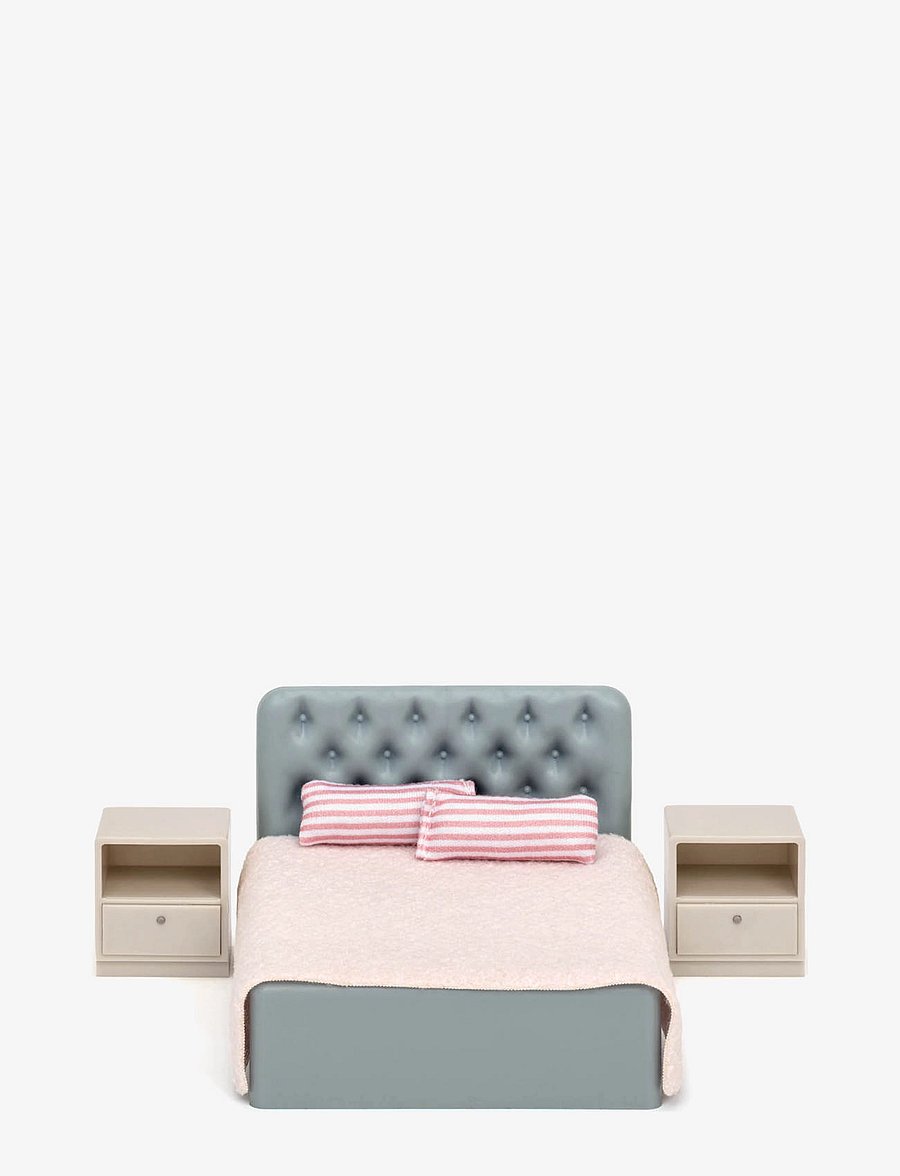 Lundby - LUNDBY BASIC SOVRUMSSET - tillbehör till dockhus - multi - 1