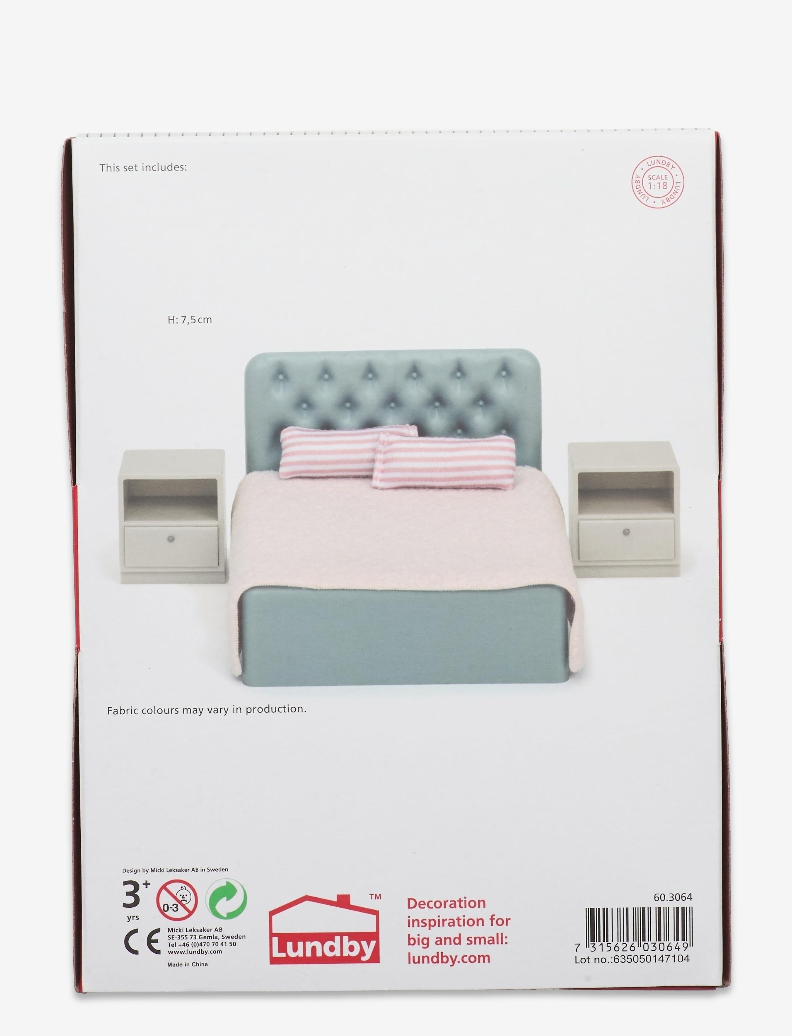 Lundby - LUNDBY BASIC SOVRUMSSET - tilbehør til dukkehuse - multi - 2