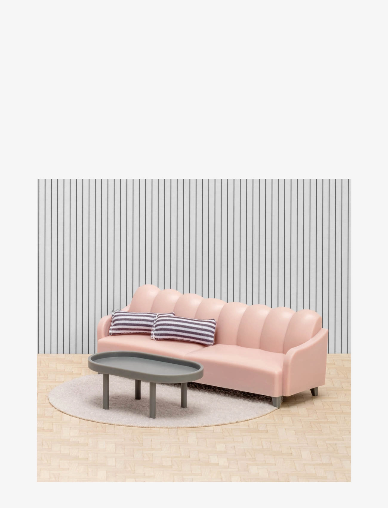 Lundby - LUNDBY BASIC VARDAGSRUMSSET - nukkekodin tarvikkeet - multi - 2