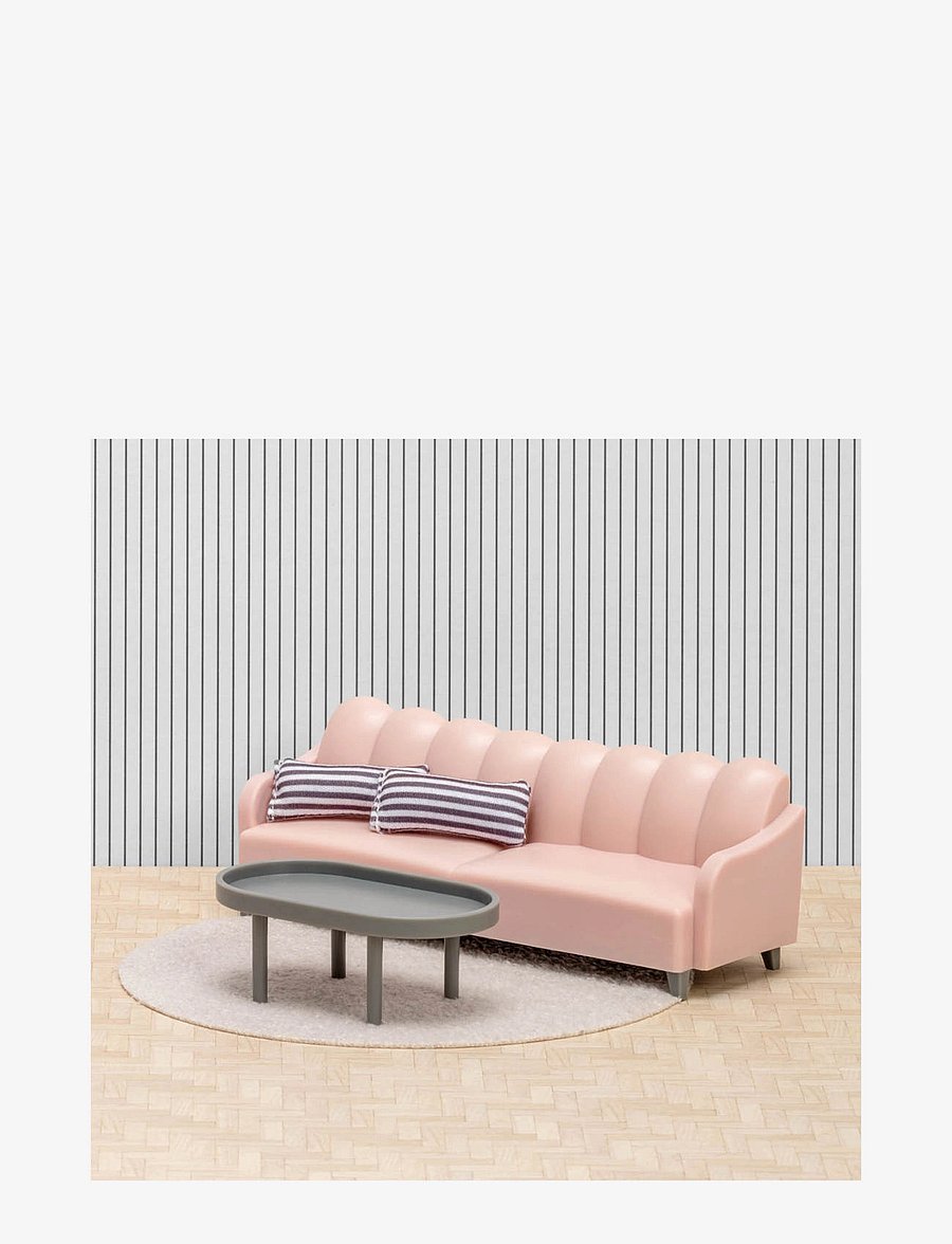 Lundby - LUNDBY BASIC VARDAGSRUMSSET - nukkekodin tarvikkeet - multi - 2