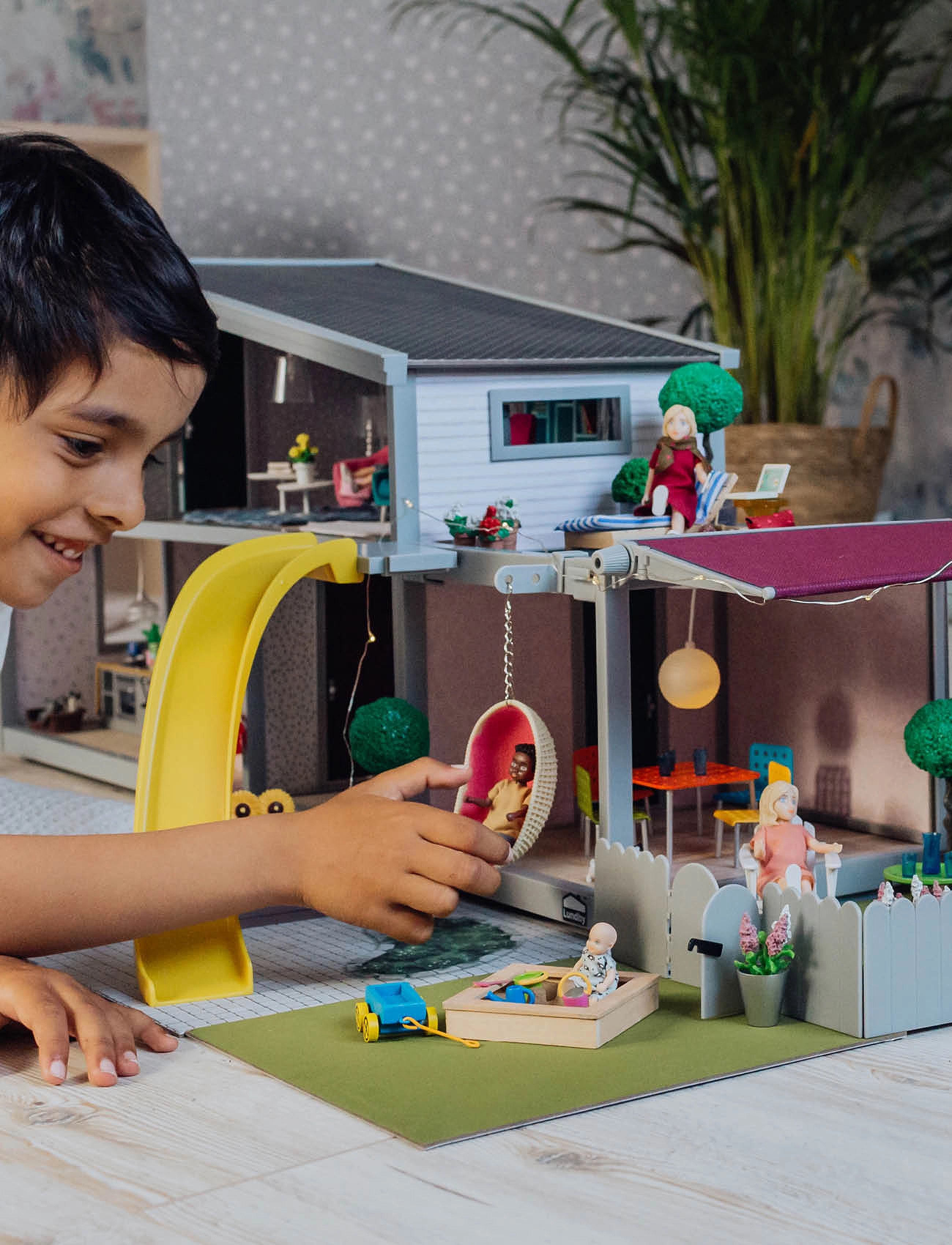 Lundby Sandlådeset, Børn, Doll House Tilbehør, Multi/mønstret, Str: SCALE 1:18