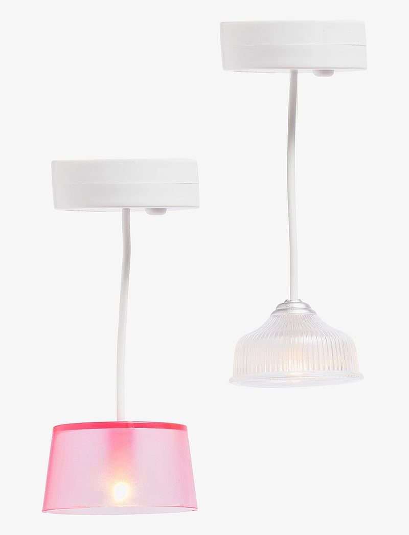 Lundby - LUNDBY 2 TAKLAMPOR BATTERI - fylgihlutir fyrir dúkkuhús - multi - 0