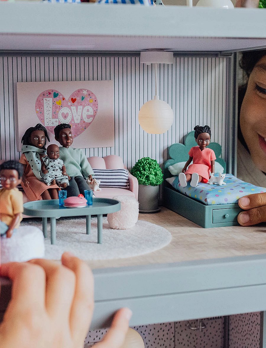 Lundby - LUNDBY DOCKSET BILLIE - dockor - multi - 0