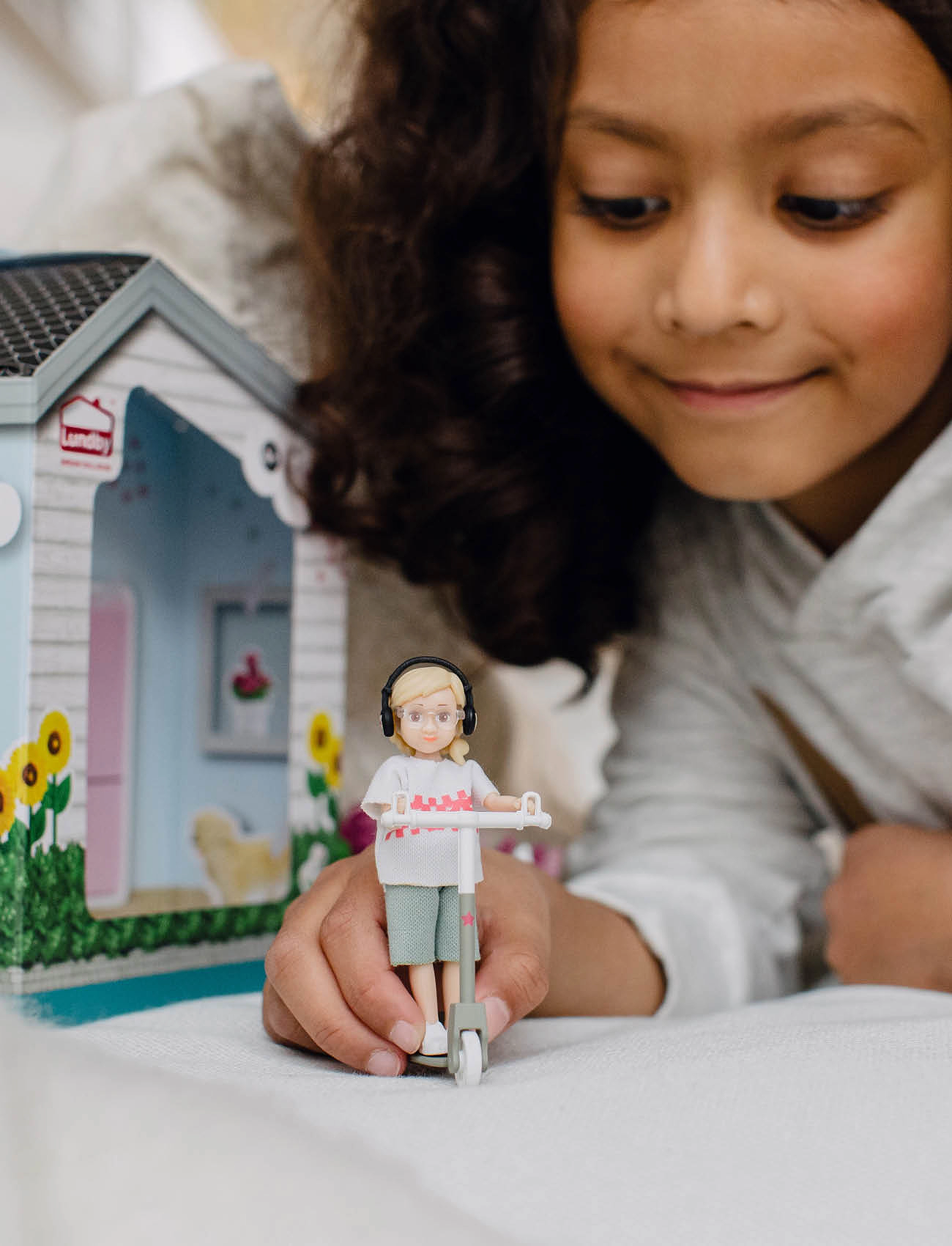 Lundby Lundby Docka Sparkcykel, SCALE 1:18, Multi/patterned, Dukker Og Tilbehør > Dukker, Børn
