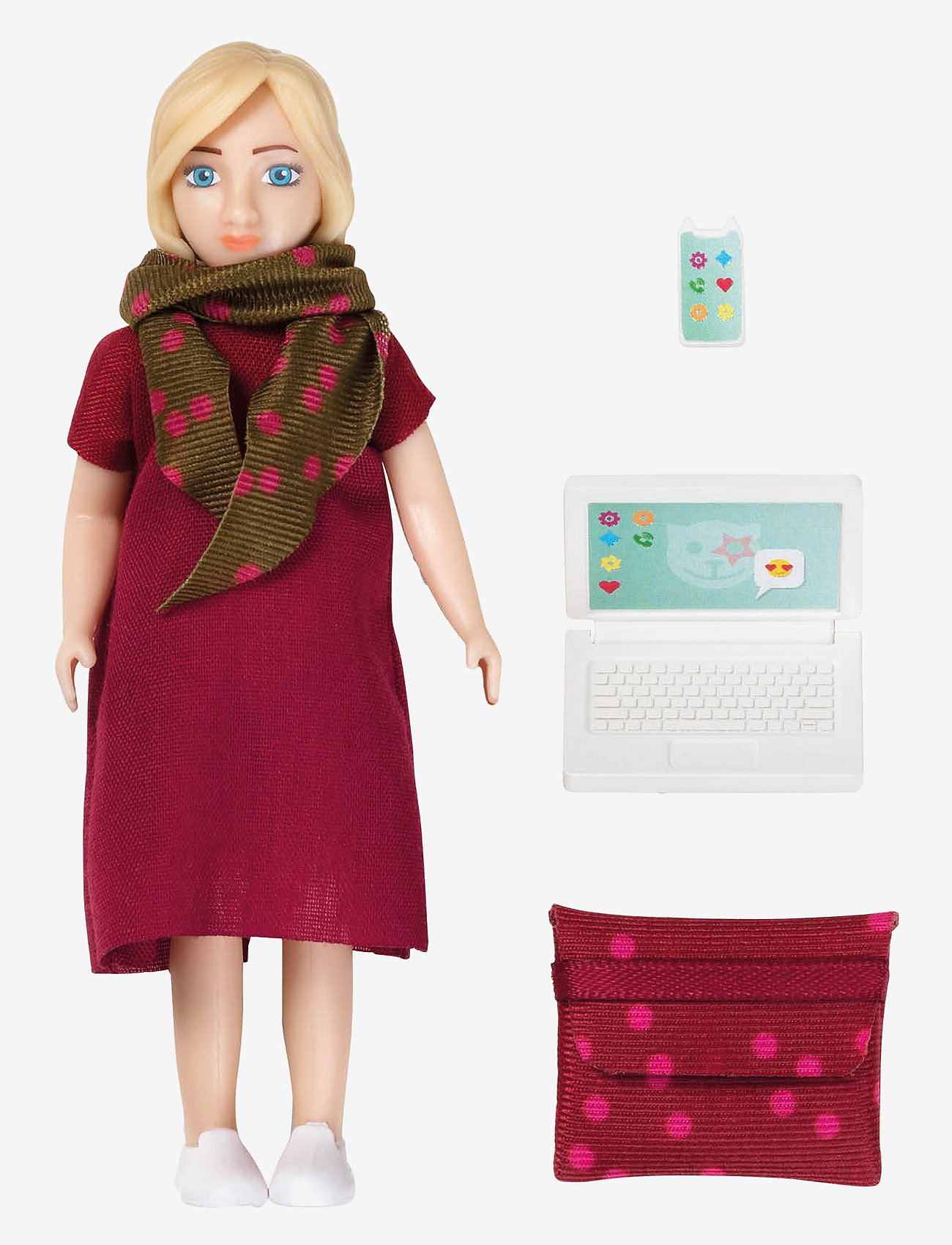 Lundby - LUNDBY DOCKA MED DATOR - laveste priser - multi - 1