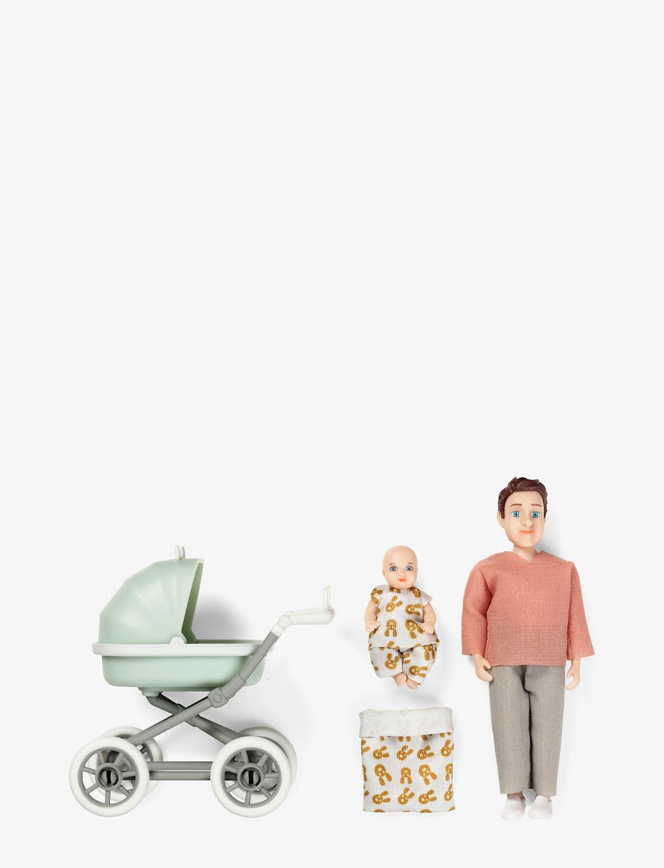 Lundby - LUNDBY DOCKA MED BEBIS & VAGN - laveste priser - multi - 1