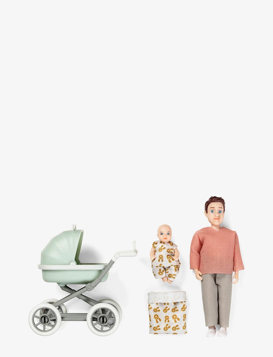 Lundby - LUNDBY DOCKA MED BEBIS & VAGN - lowest prices - multi - 1