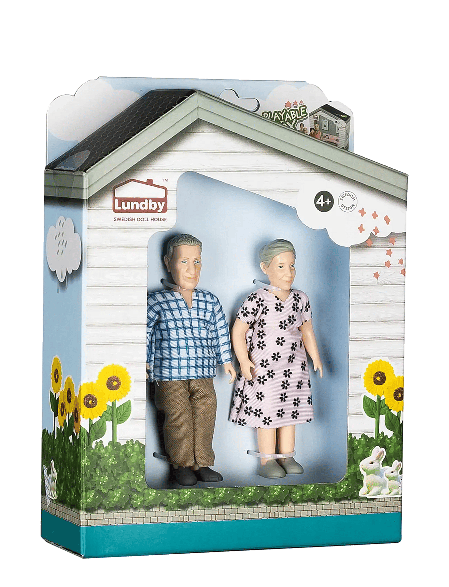 Lundby - DOCKSET ÄLDRE PAR CHARLIE - dockor - multi - 5