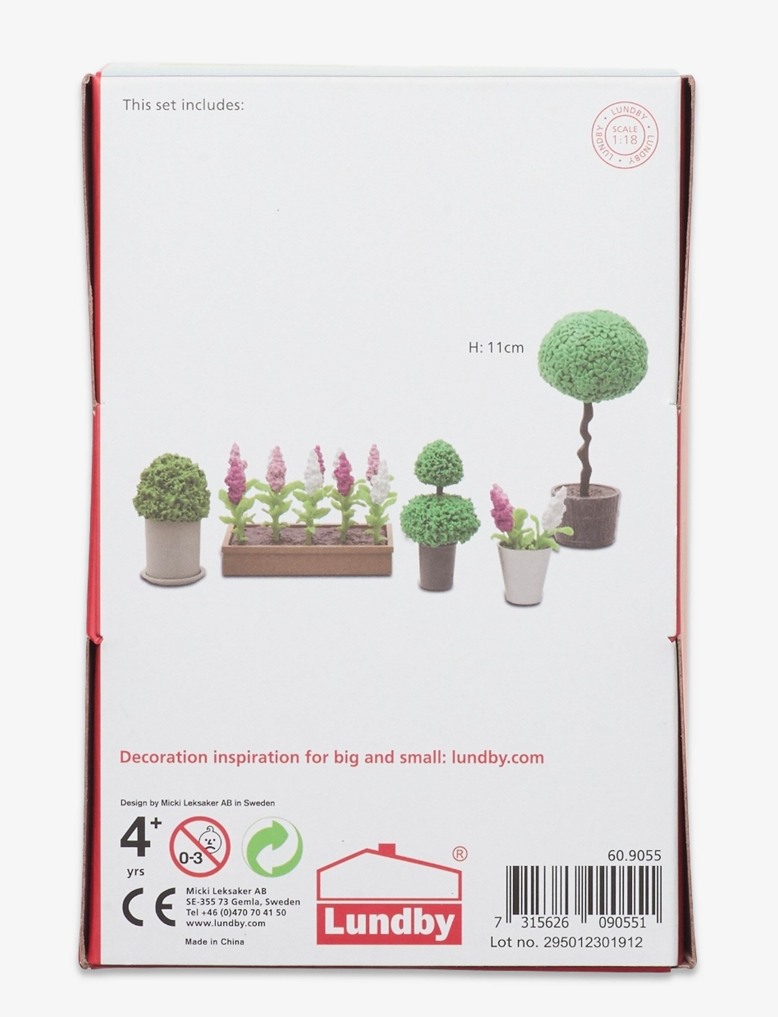 Lundby - LUNDBY BLOMSTERSET - tillbehör till dockhus - multi - 2